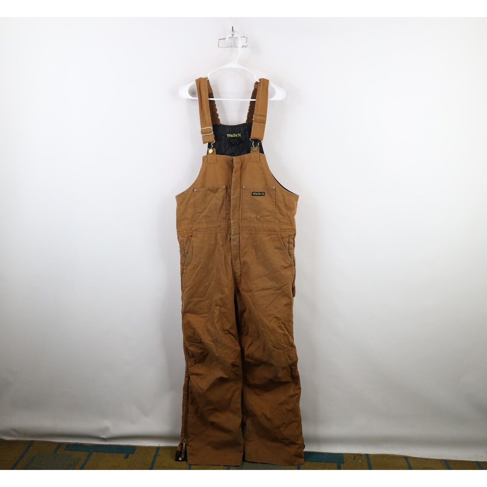 Vintage × Walls Vintage Walls Mens Distressed Quilted Insulated Overalls Size US 32 / EU 48 - 1 Thumbnail