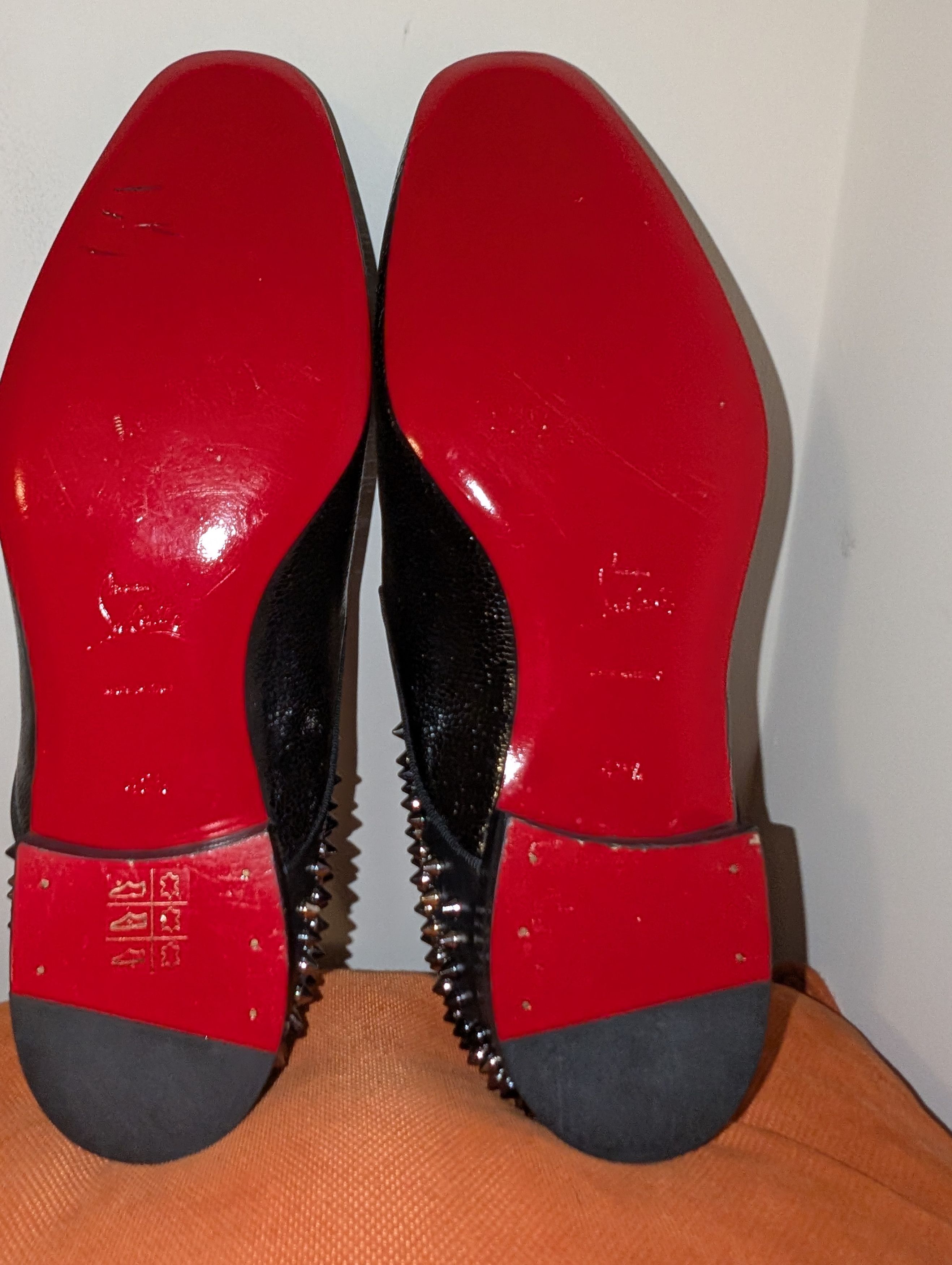 Christian Louboutin Christian Louboutin Tassilo Spike Studded Leather Loufer Size US 9 / EU 42 - 8 Thumbnail