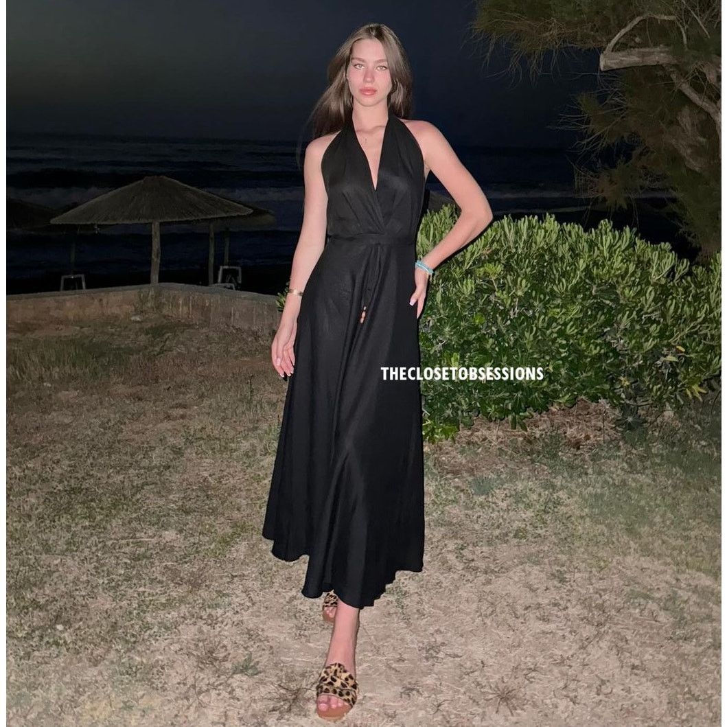 Zara ZARA BLOGGER FAVE!!! Linen Blend Midi Dress NWT Size L / US 10 / IT 46 - 20 Thumbnail