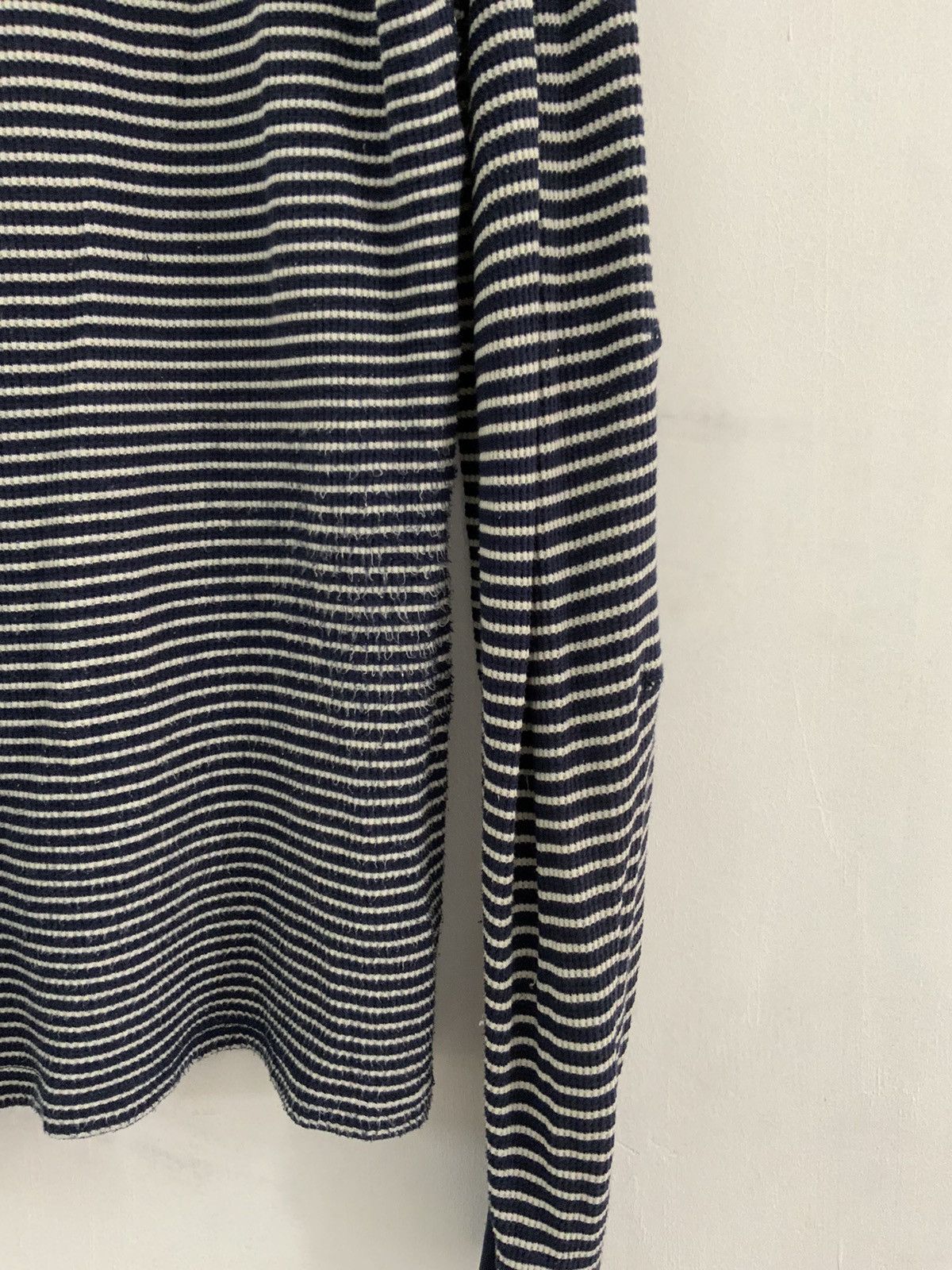 Japanese Brand Uniqlo undercover Stripe Long Sleeve Shirt Size US M / EU 48-50 / 2 - 9 Thumbnail