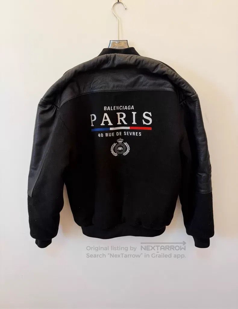 Balenciaga Balenciaga Leather and Fur Bomber Jacket Size US S / EU 44-46 / 1 - 2 Thumbnail