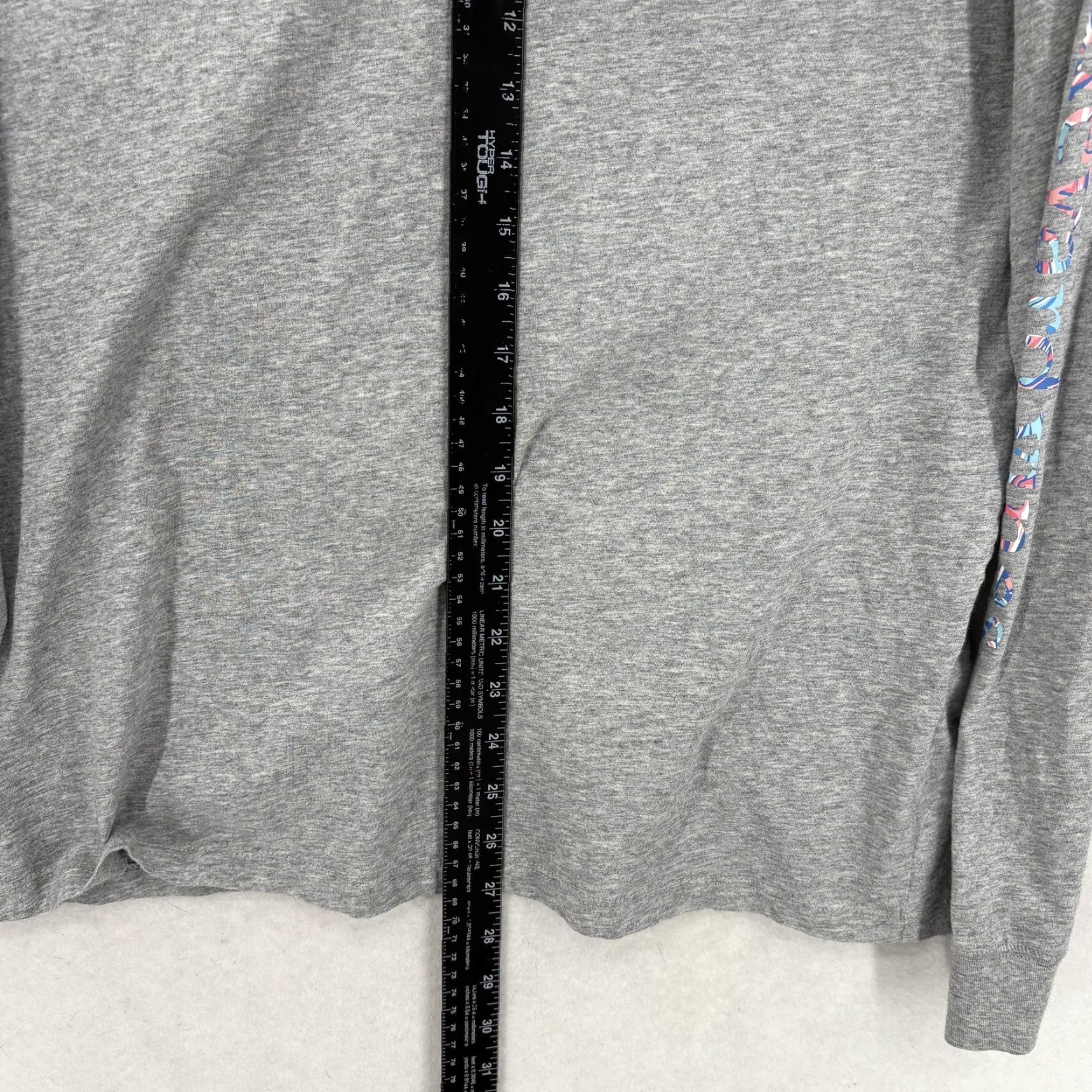 Vineyard Vines Vineyard Vines Shirt Mens Medium Gray Hooded Long Sleeve Whale Logo Pocket Tee Size US M / EU 48-50 / 2 - 7 Thumbnail