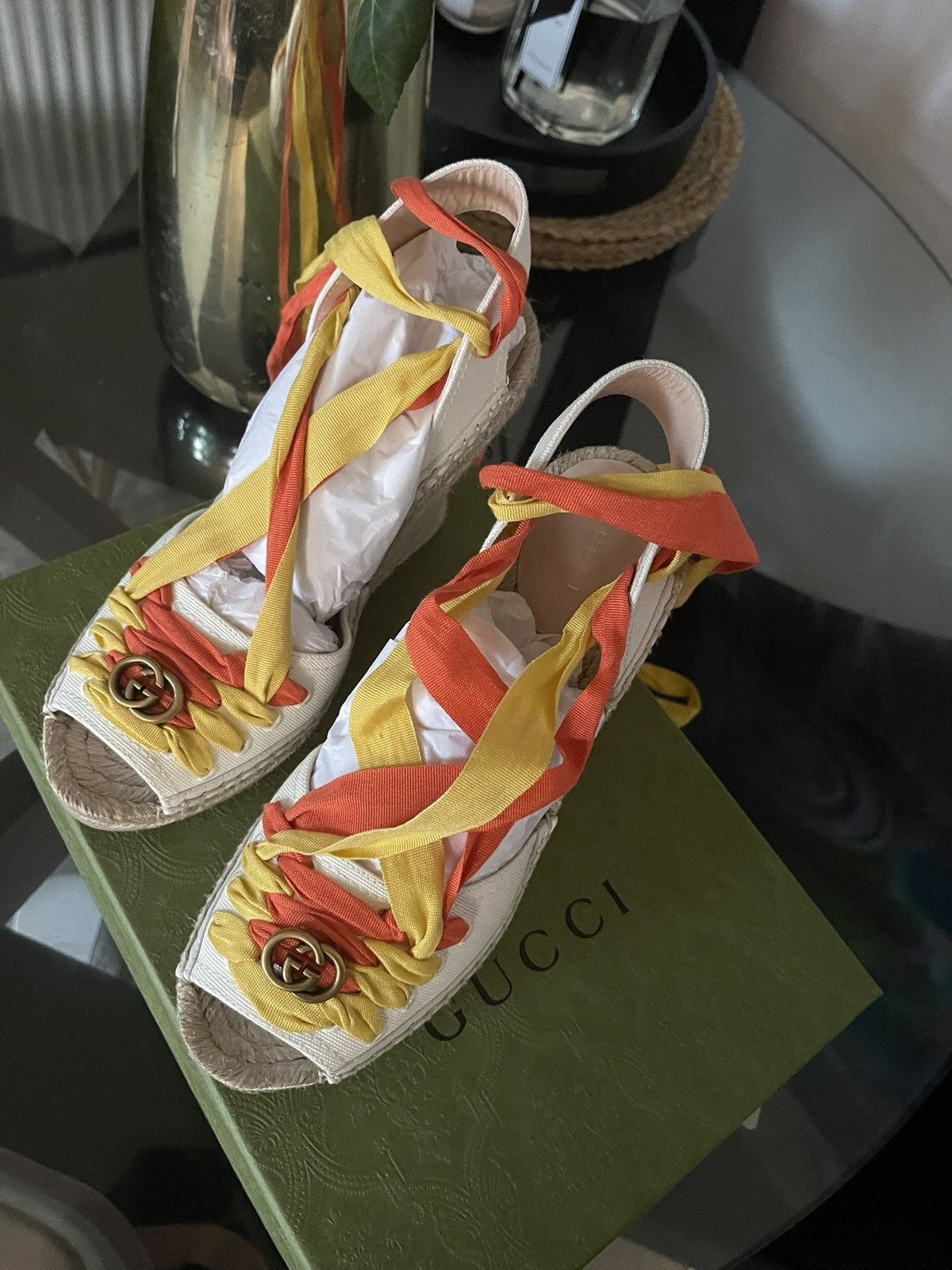 Gucci Gucci Wedges Size US 9 / IT 39 - 10 Thumbnail
