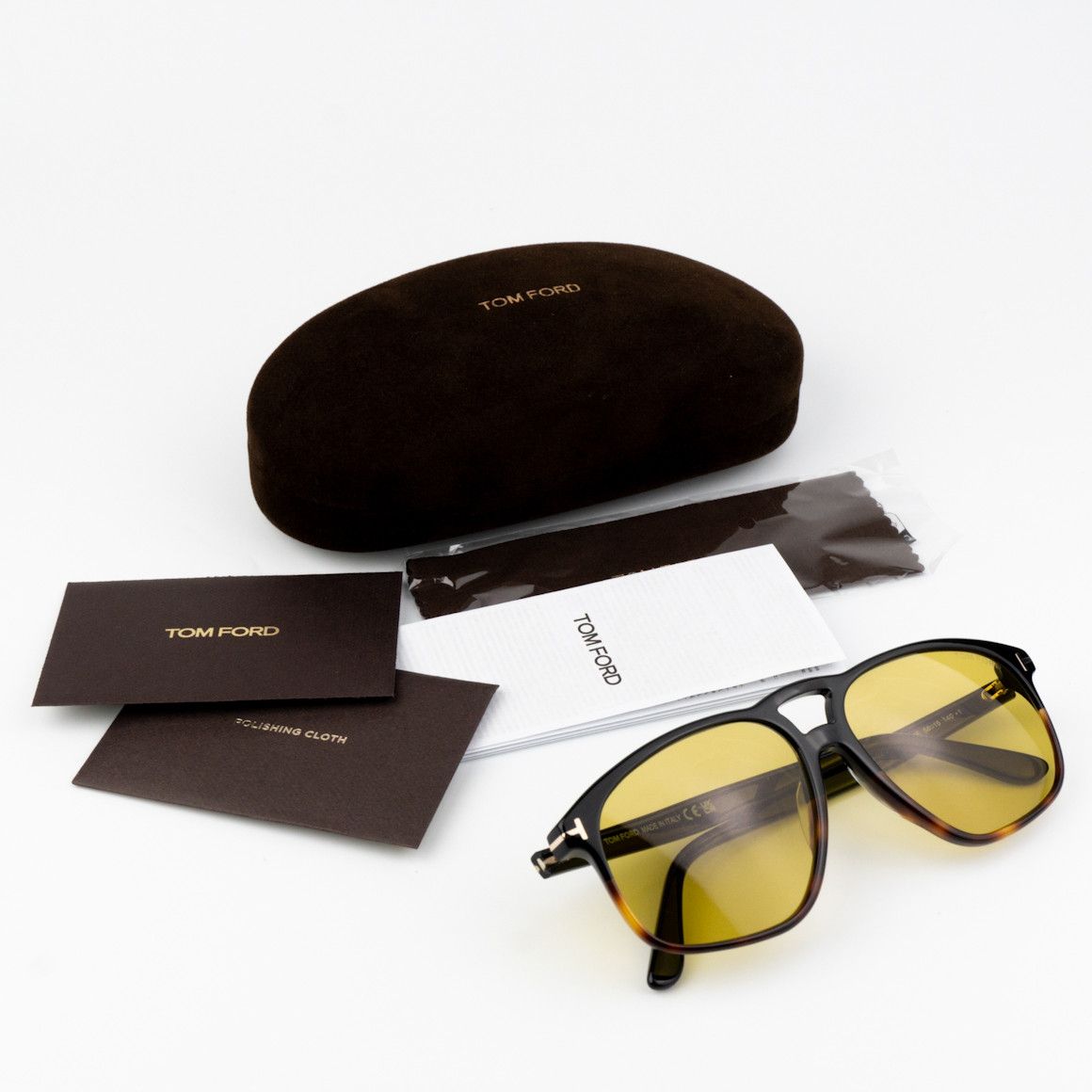 Tom Ford NEW Tom Ford FT1000/S 05E PIERRE-02 Square Unisex Sunglasses Size ONE SIZE - 11 Thumbnail