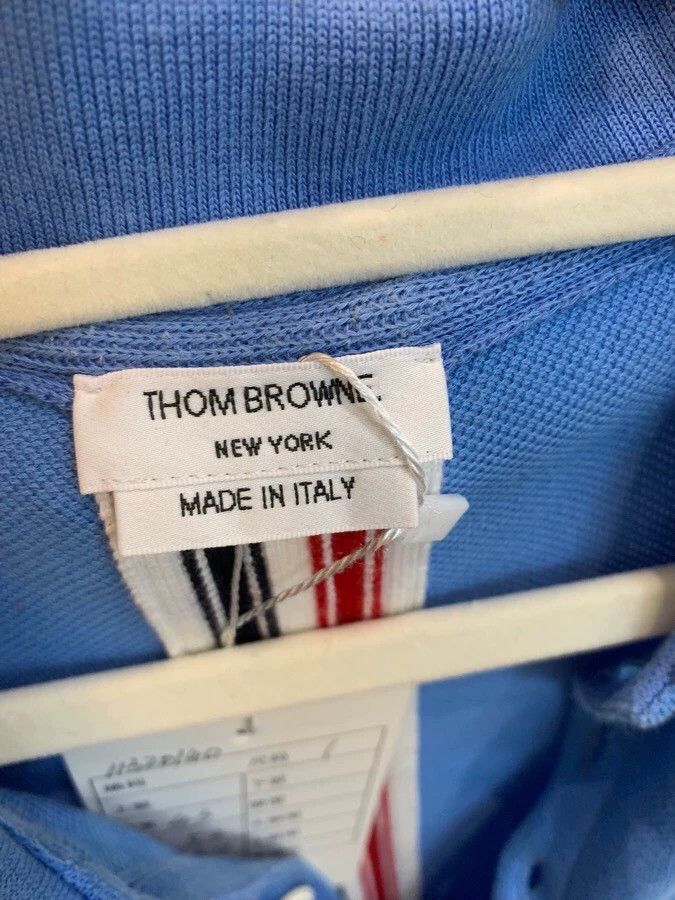 Thom Browne Thom Browne Turned-in POLO short sleeves Size US S / EU 44-46 / 1 - 4 Thumbnail
