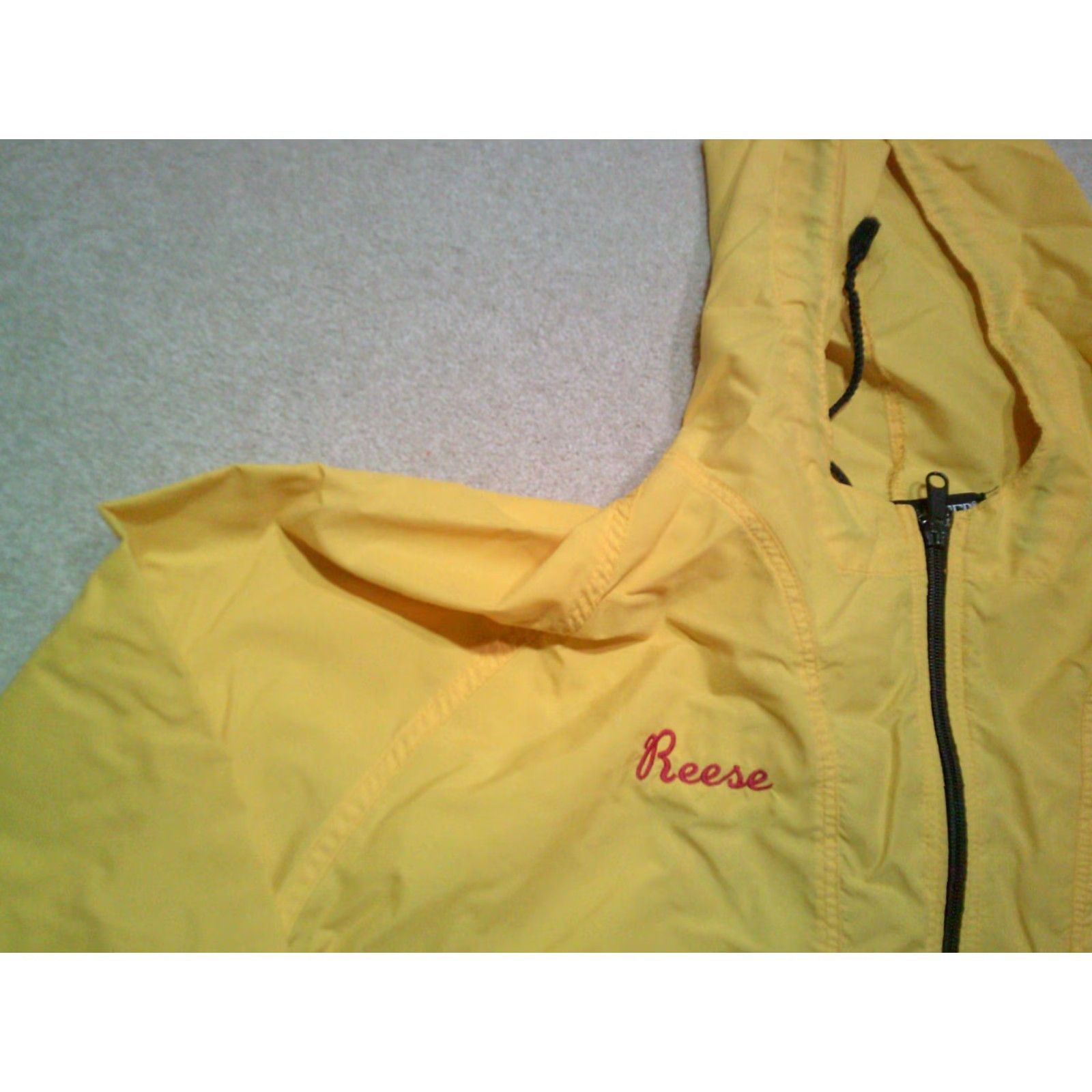 Vintage VINTAGE Sportsmaster Jacket 90s Dog Show Medium Yellow Women M Casual Solid Long Sleeve Cotton Light Weight | Mens Womens? Size M / US 6-8 / IT 42-44 - 4 Thumbnail
