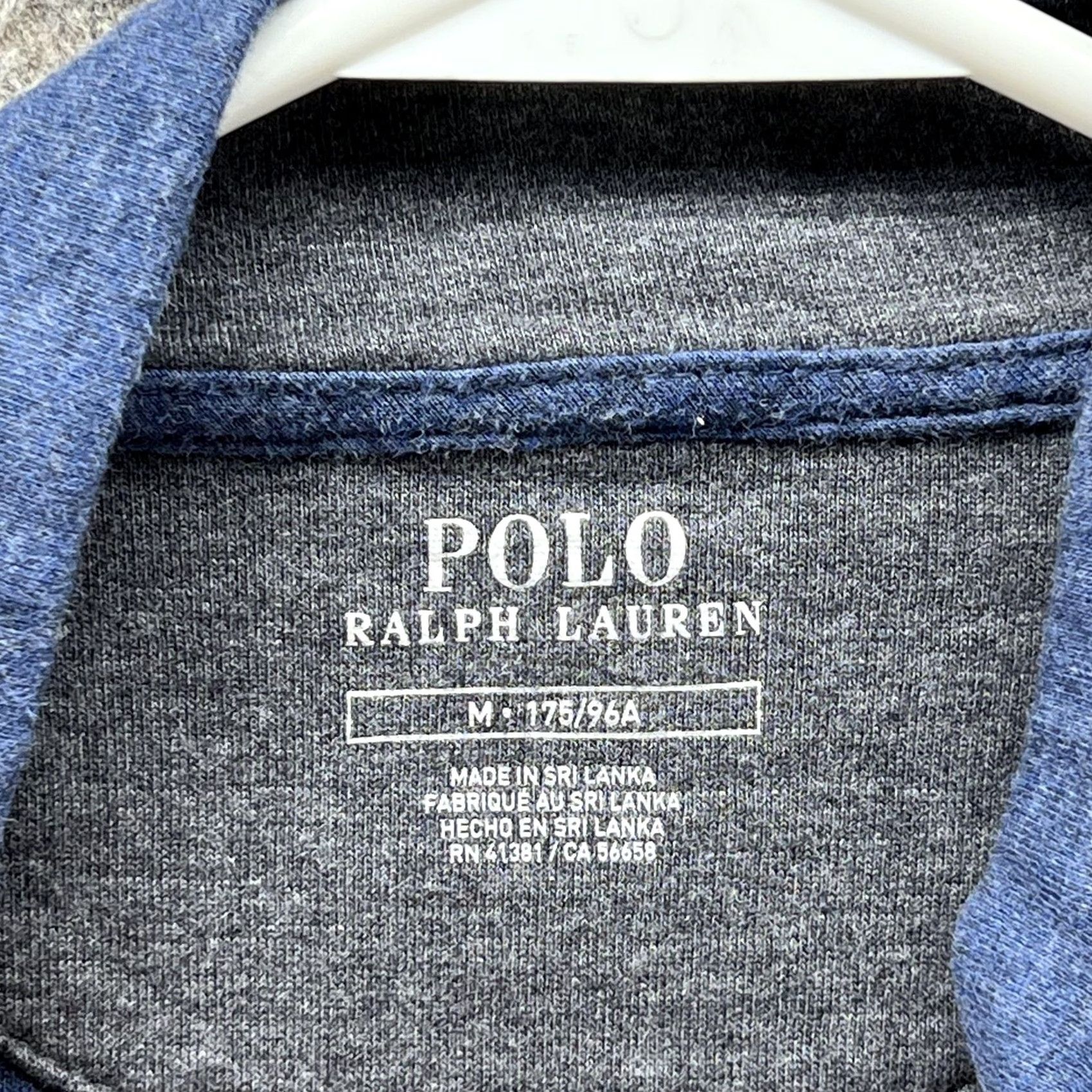 Polo Ralph Lauren Polo Ralph Lauren Sweatshirt Mens M Blue 1/4 Zip Mock Neck Knit Pullover Size US M / EU 48-50 / 2 - 2 Thumbnail