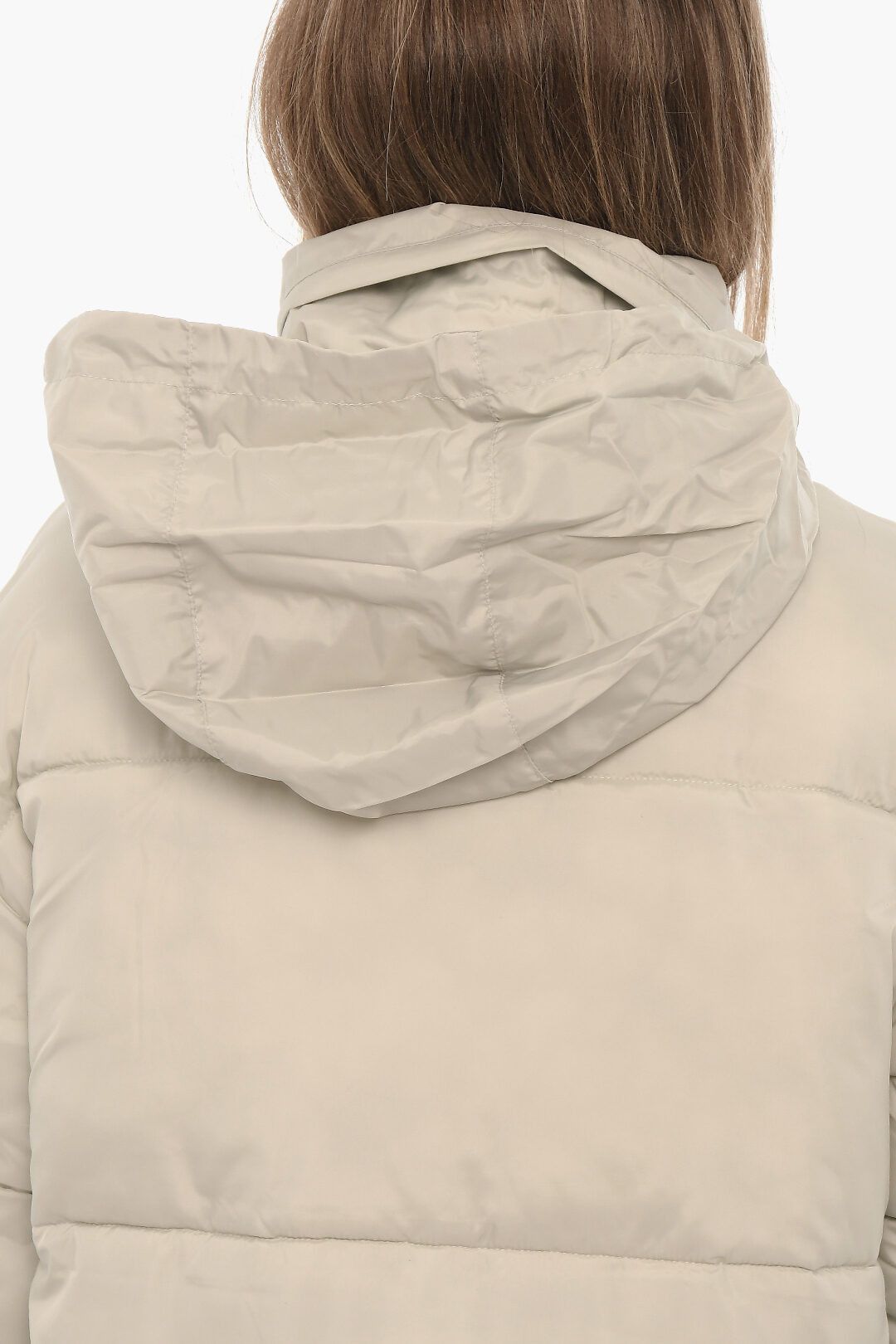 Ugg og1mm0824 Padded Annabeth Jacket with Faux Fur in Ivory Size S / US 4 / IT 40 - 7 Thumbnail