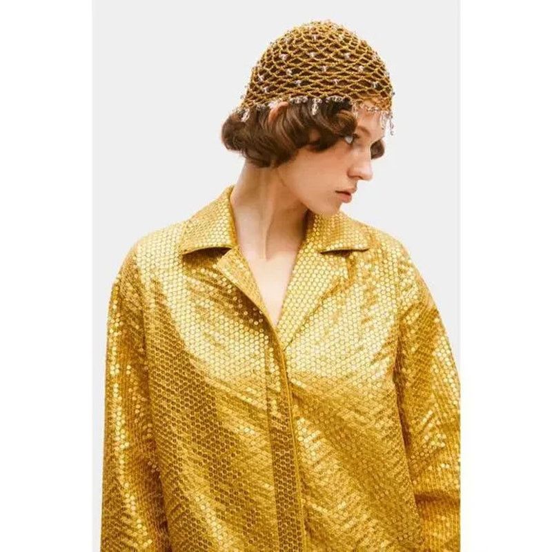 Sleeper NWT Sleeper Sequin Loungewear Set – Size S Size S / US 4 / IT 40 - 2 Thumbnail