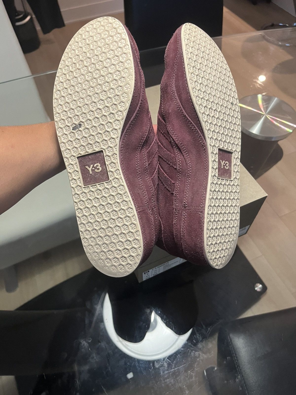 Y-3 Y-3 Gazelle "Shadow Red" Size US 8 / EU 41 - 4 Thumbnail