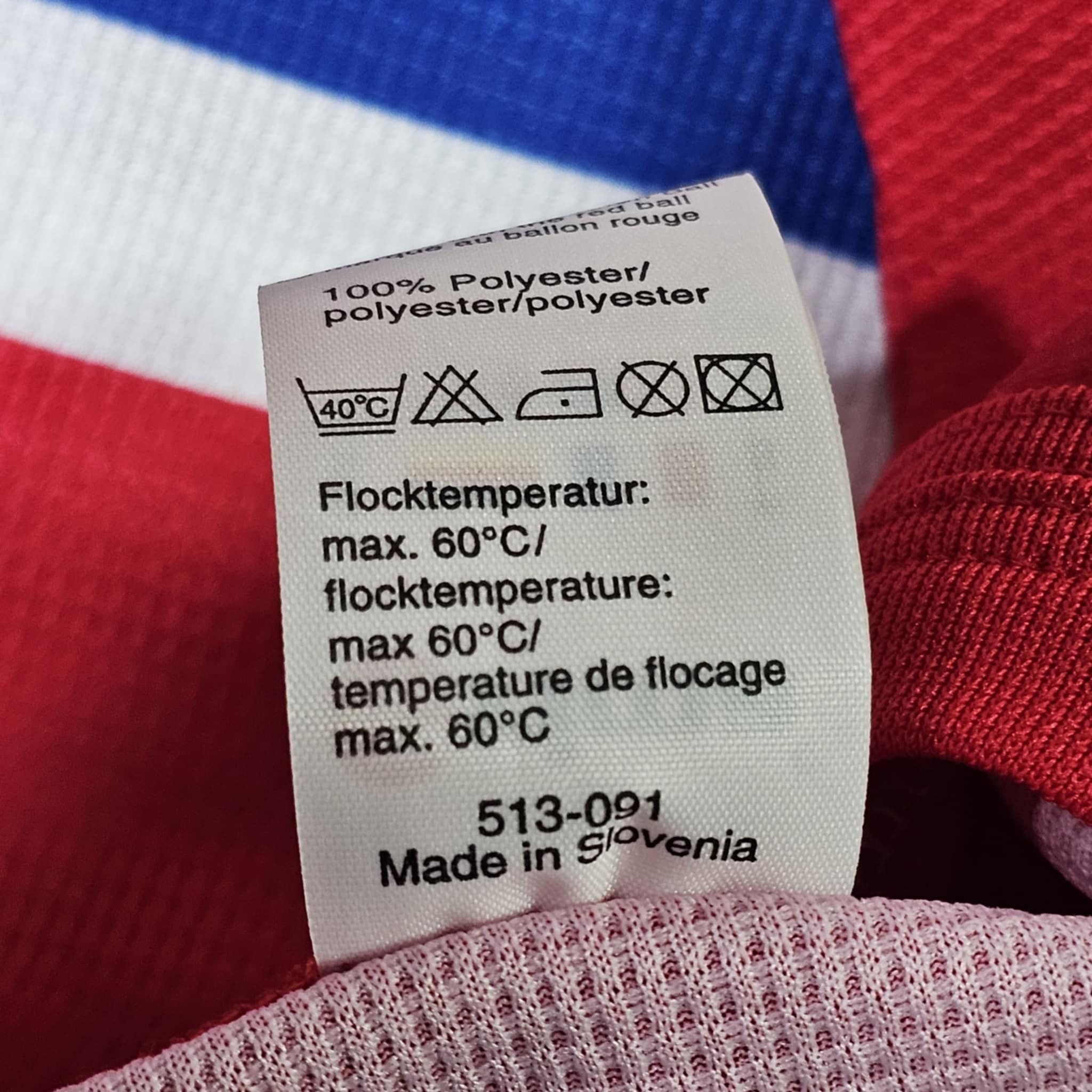 Vintage Slovenia Slovenija Vintage Erima Ice Hockey Jersey Size US S / EU 44-46 / 1 - 5 Thumbnail