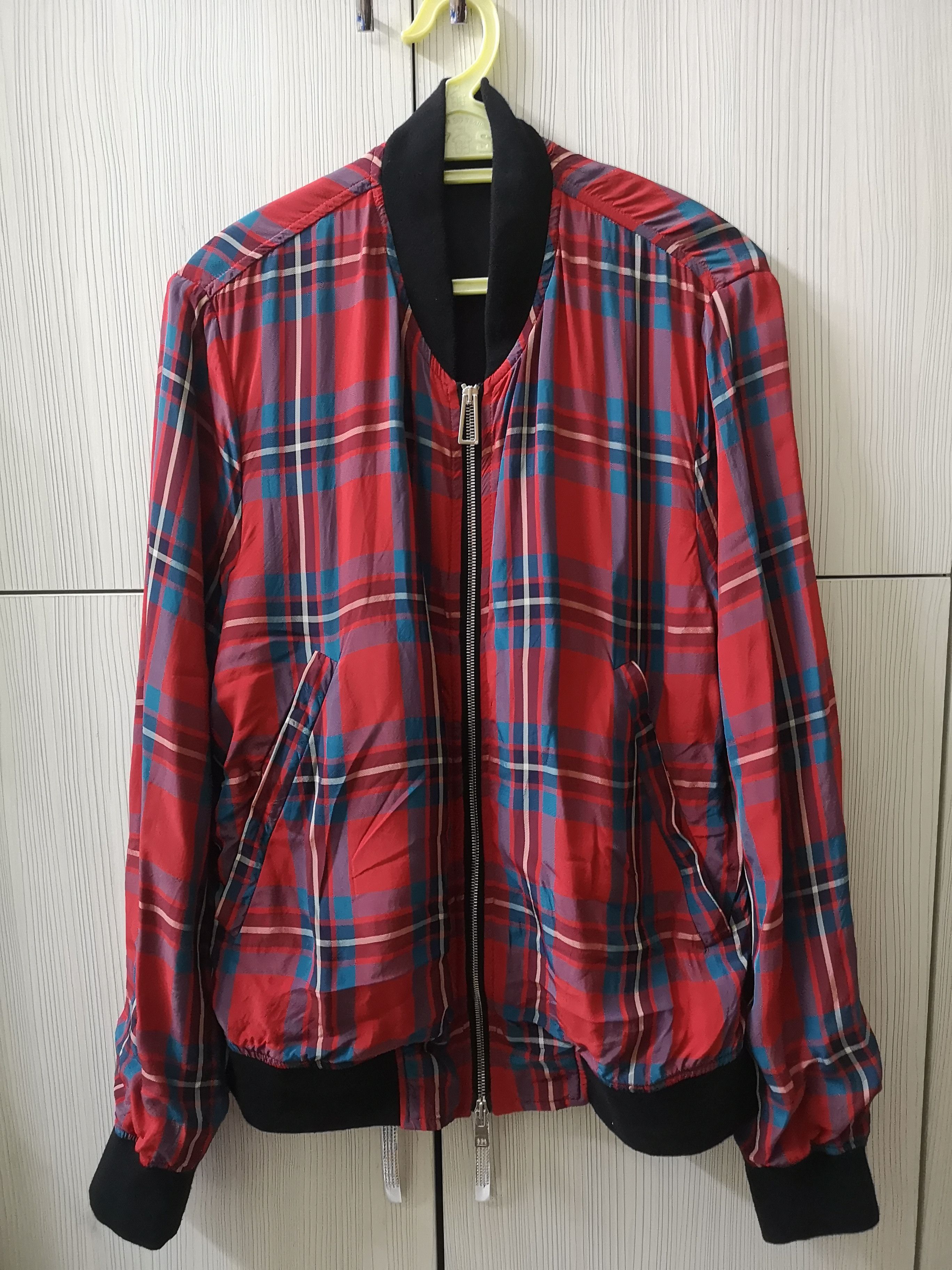 Paul Smith PS PAUL SMITH RAYON BOMBER JACKET Size US M / EU 48-50 / 2 - 1 Thumbnail
