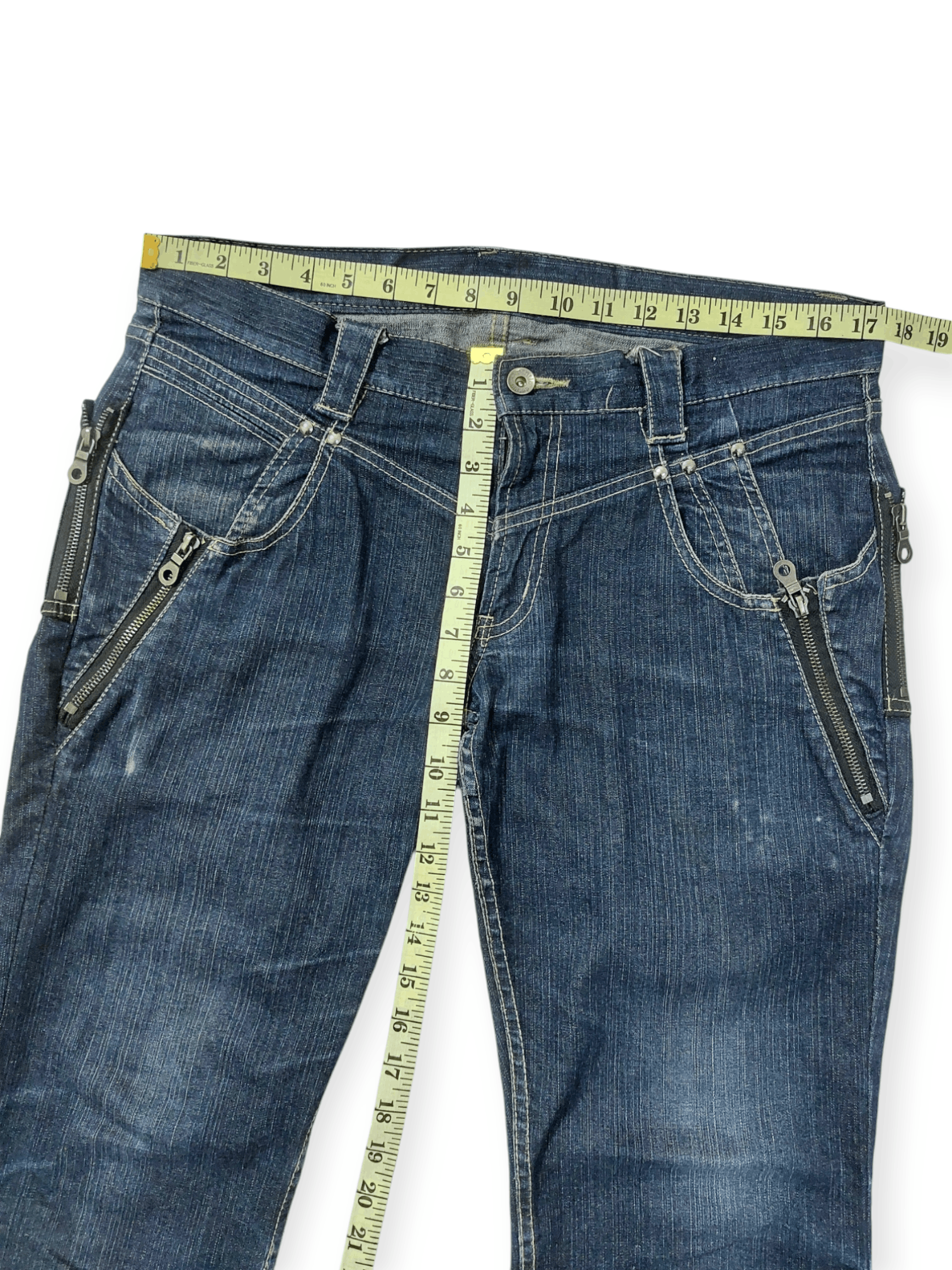 semanticdesign 💥Semantic Design Multi Zipped Punk Jeans Denim Size US 34 / EU 50 - 19 Thumbnail