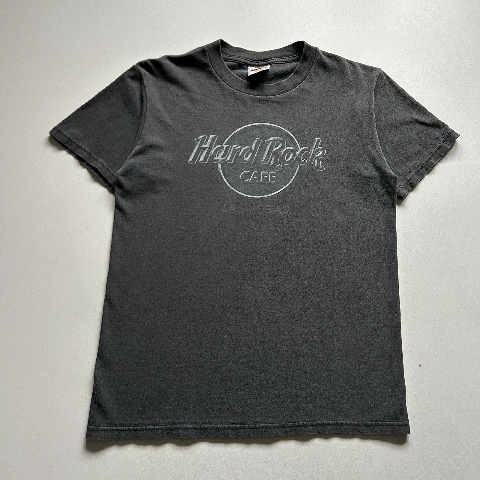 Hard Rock Cafe × Vintage Vintage Hard Rock Cafe Las Vegas Shirt Small 90s Faded Black Size US S / EU 44-46 / 1 - 1 Thumbnail