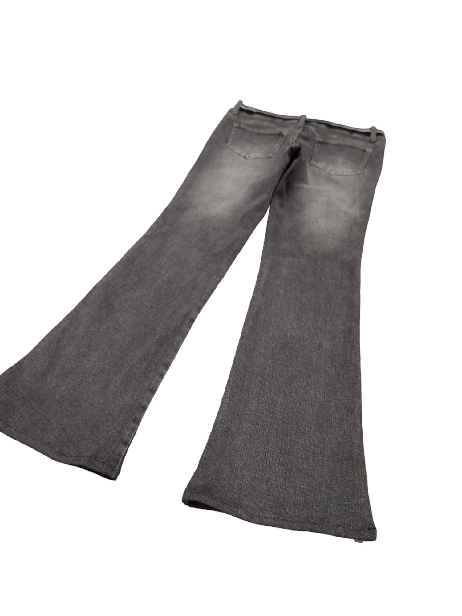 If Six Was Nine Flare Jeans Oririn Side Tape Faded Boot Cut Y2k Mudmax Size US 30 / EU 46 - 13 Thumbnail