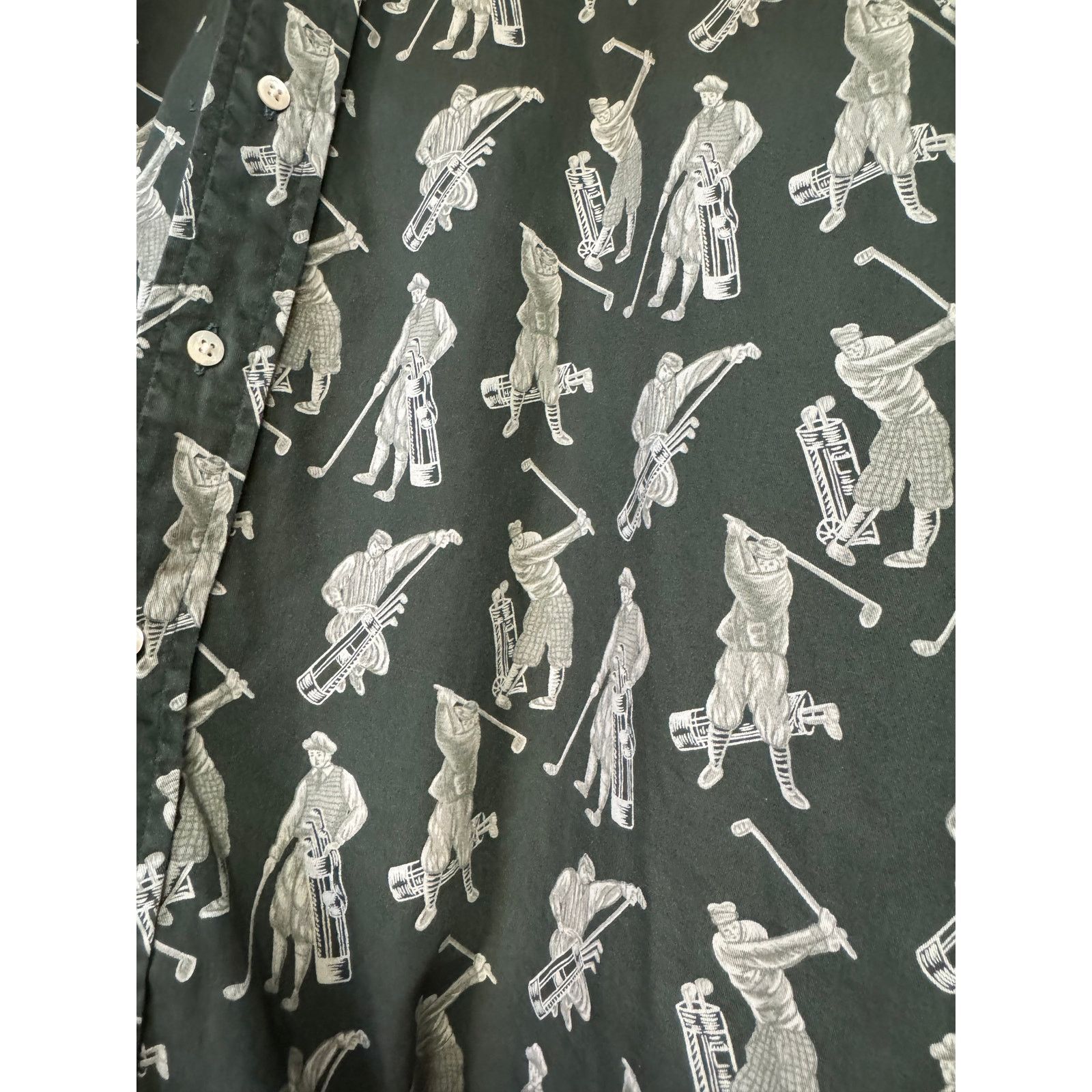 Bobby Jones Vintage Bobby Jones Golf Shirt | All-Over Golfer Print | M Size US M / EU 48-50 / 2 - 4 Thumbnail