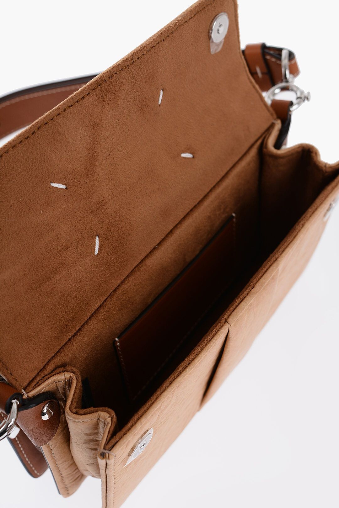 Maison Margiela og1mm1224 Size: OS / Two-Tones Handbag in Brown Size ONE SIZE - 6 Thumbnail