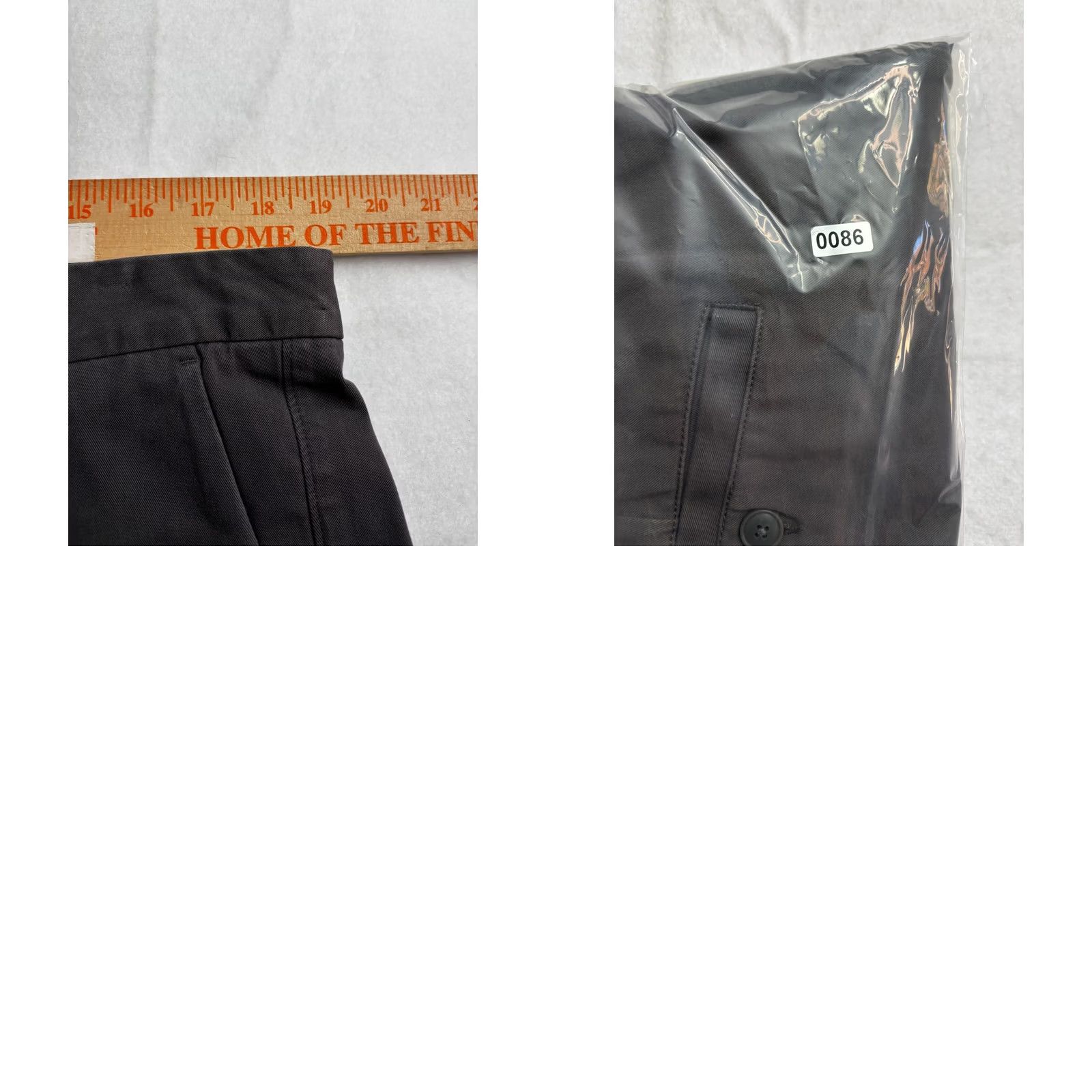 Everlane Everlane Chinos Mens 38 Gray Uniform Slim Fit Stretch Chino Pant Pockets Zip Button 38x30 Size US 38 / EU 54 - 8 Thumbnail