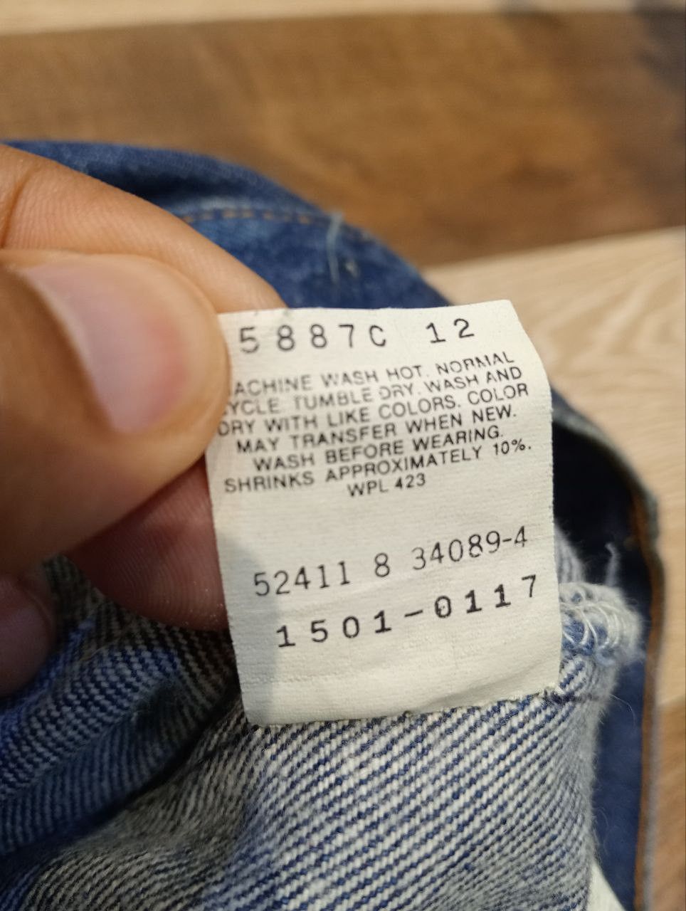 Levi's Vintage Clothing RARE LEVI'S VINTAGE 501XX BLUE DENIM JEANS - SIZE 33 Size US 33 - 12 Thumbnail