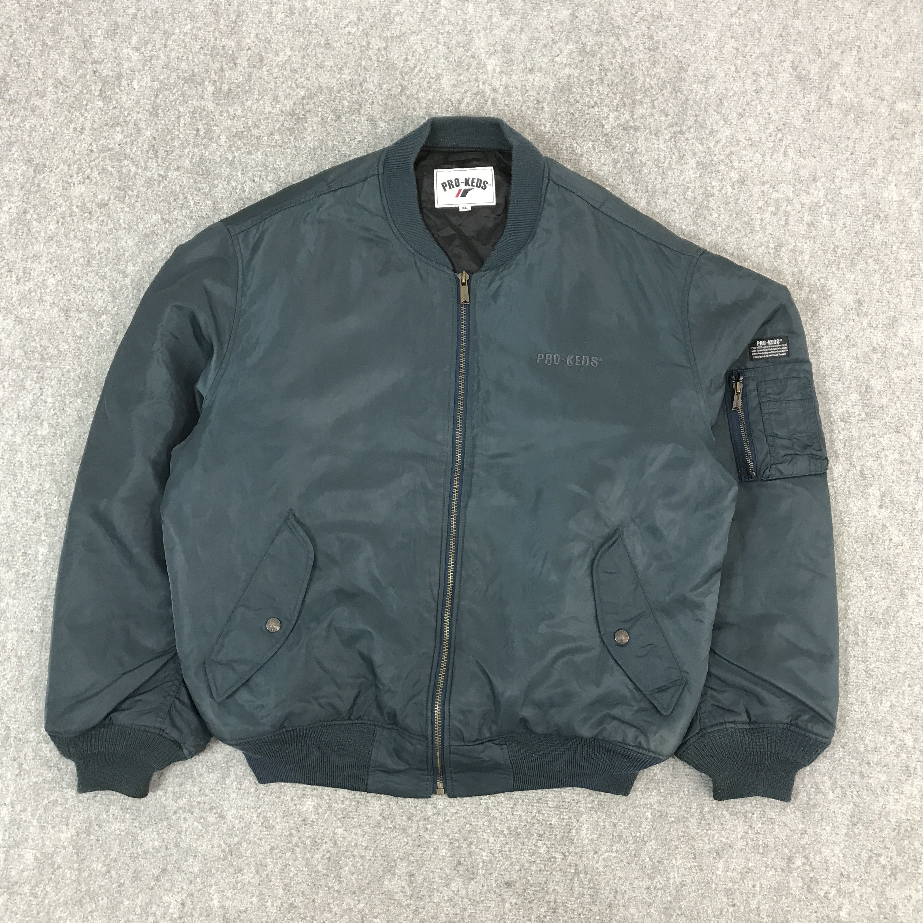 Pro-Keds PRO KEDS BOMBER JACKET DESIGN MA-1 MILITARY STYLE Size US XXL / EU 58 / 5 - 1 Thumbnail