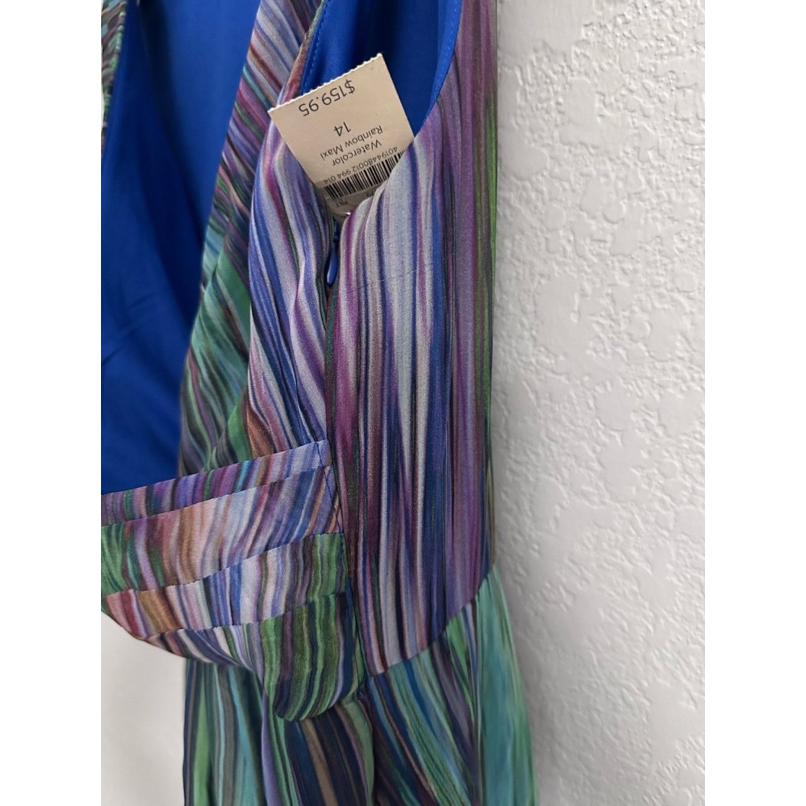 Coldwater Creek Coldwater Creek Women Chiffon Maxi Full V Neck Dress Size 14 Size XL / US 12-14 / IT 48-50 - 6 Thumbnail