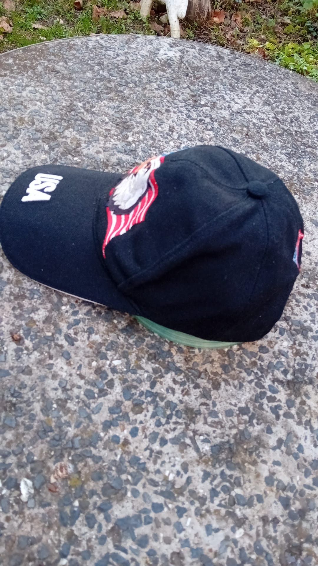 Other USA Waving American Flag Eagle Embroidered Strapback Hat Size ONE SIZE - 3 Thumbnail
