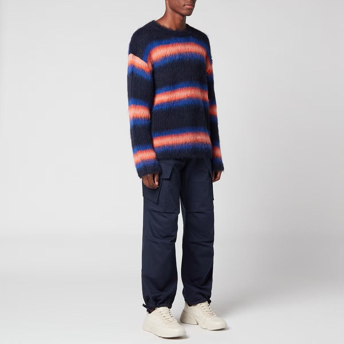 Kenzo KENZO Striped Alpaca Knit Jumper Size US M / EU 48-50 / 2 - 4 Thumbnail