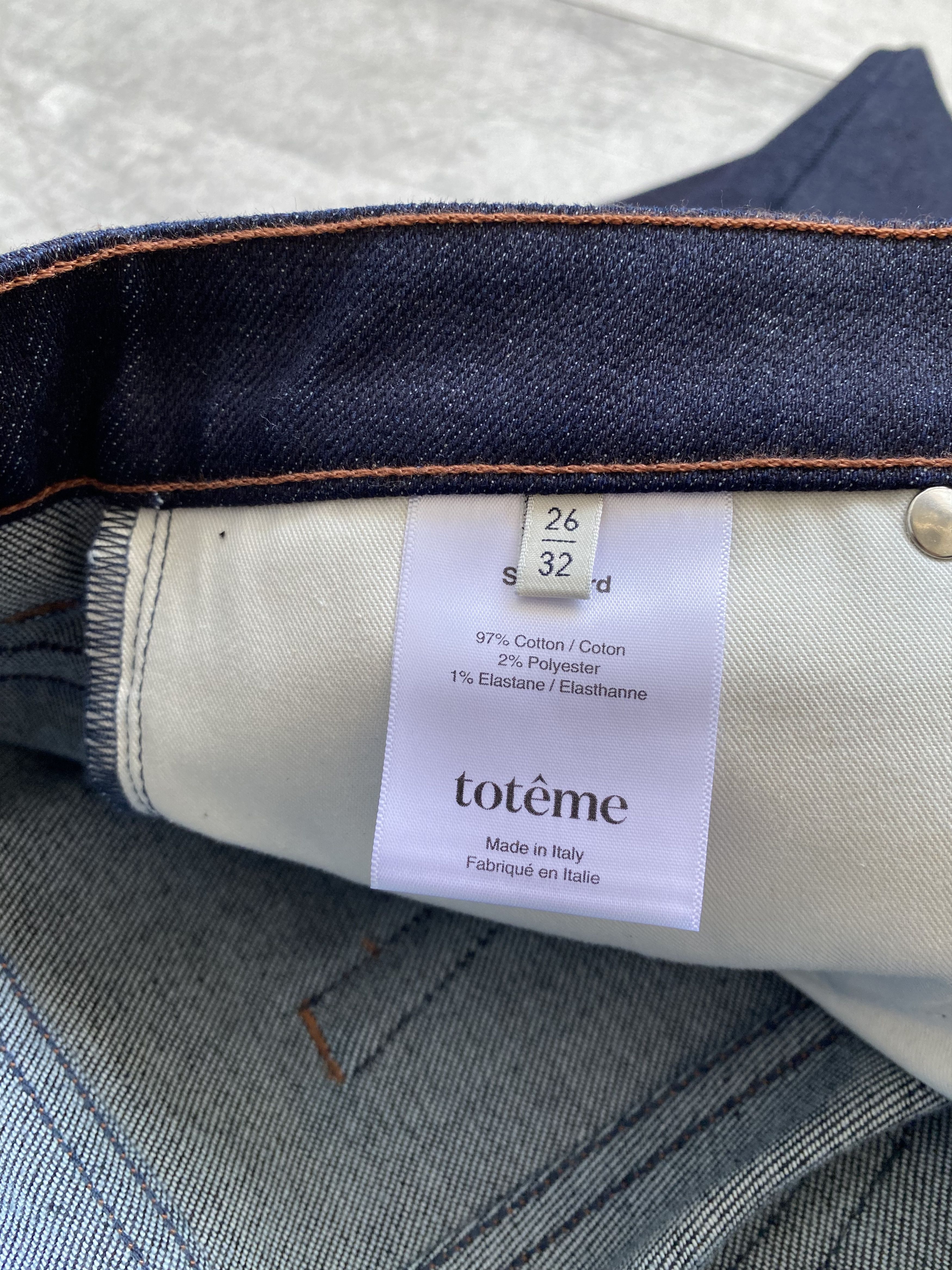Toteme TOTEME Standard Women’s Italian Jeans Size 26" / US 2 / IT 38 - 11 Thumbnail