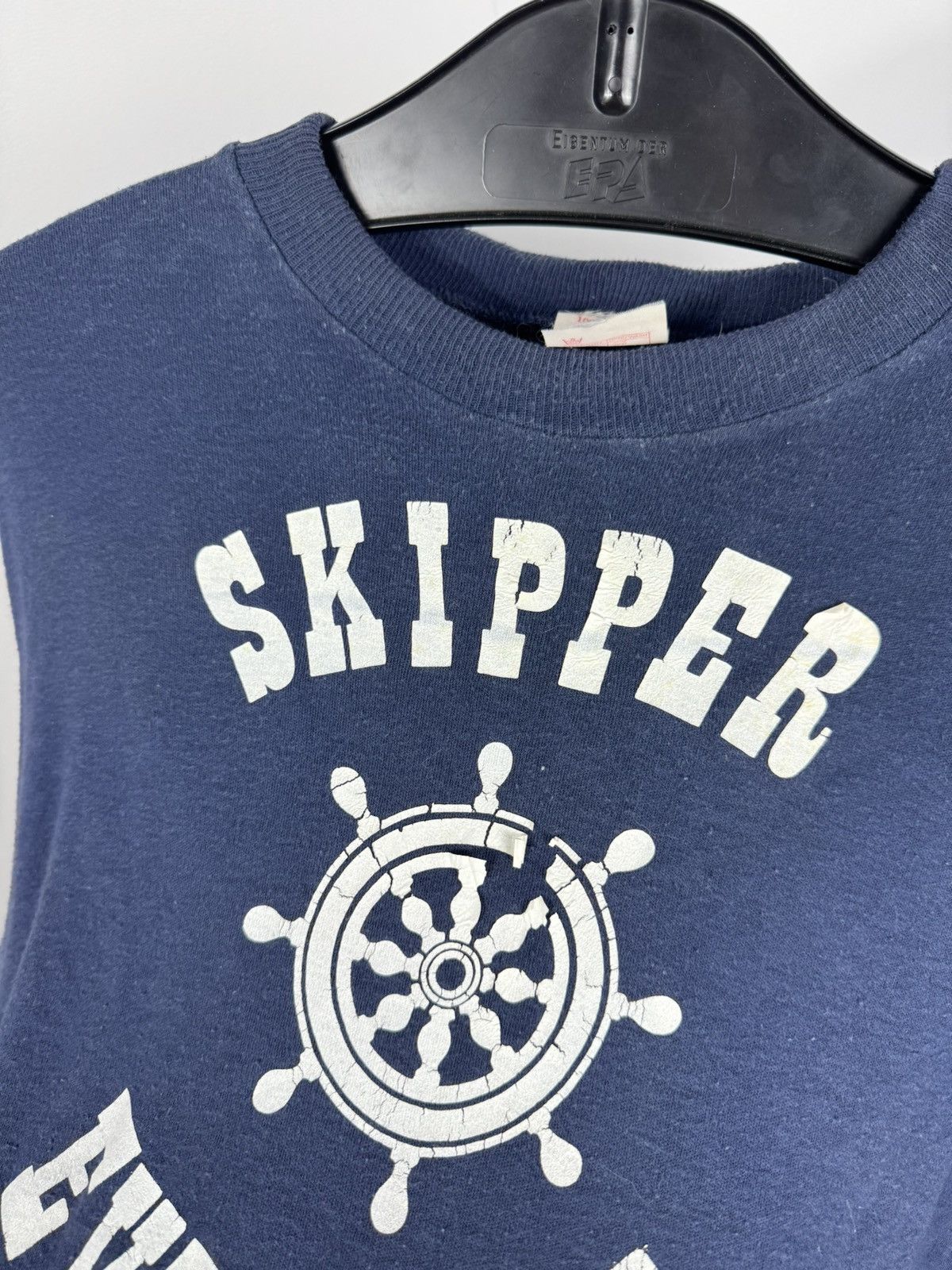 Other Vintage Skipper Evansail Nautical Port Souvenir T Shirt XL Size US XL / EU 56 / 4 - 10 Thumbnail