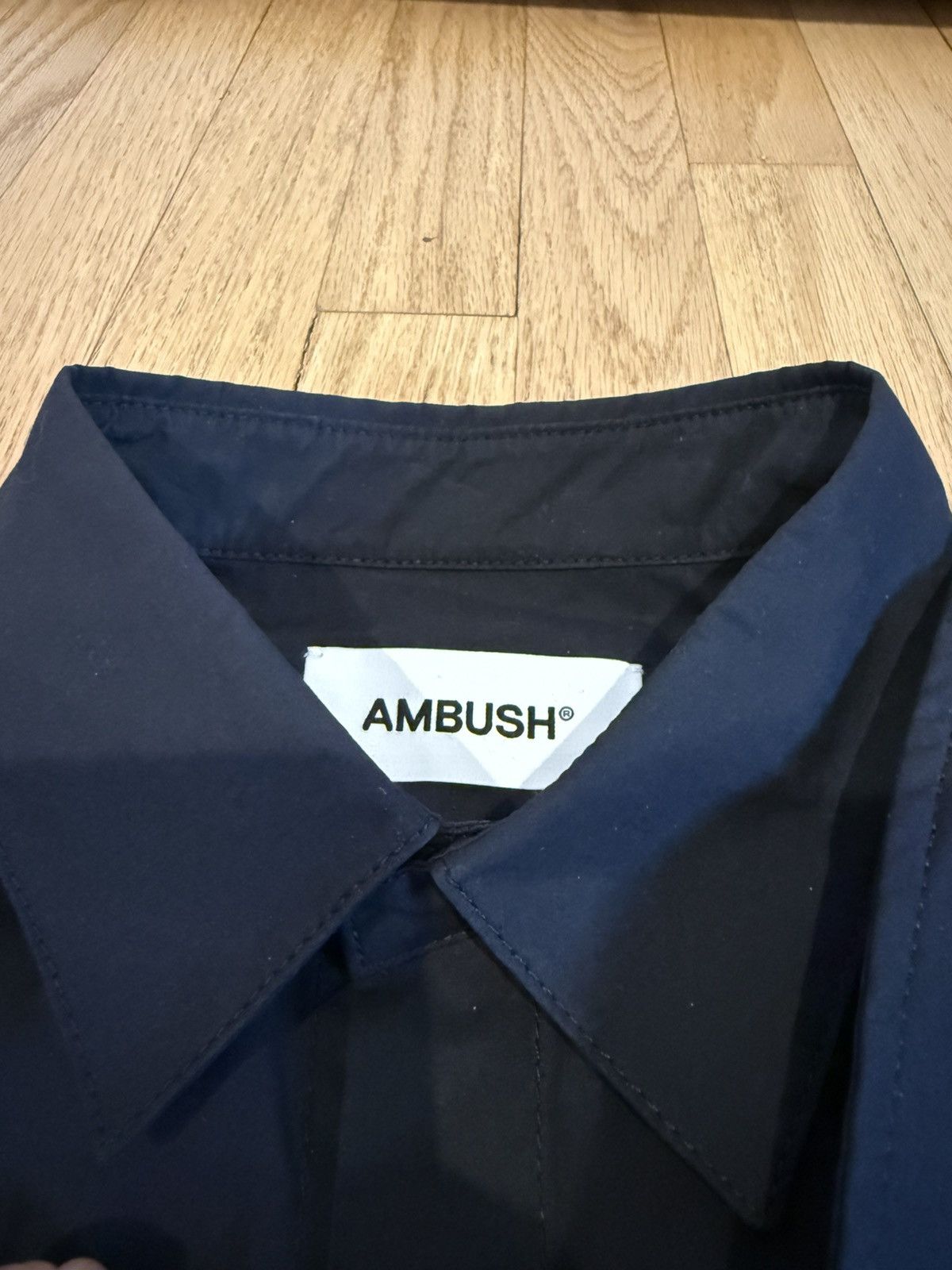 Ambush Design AMBUSH Harness Buttondown Shirt Black Size US M / EU 48-50 / 2 - 3 Thumbnail