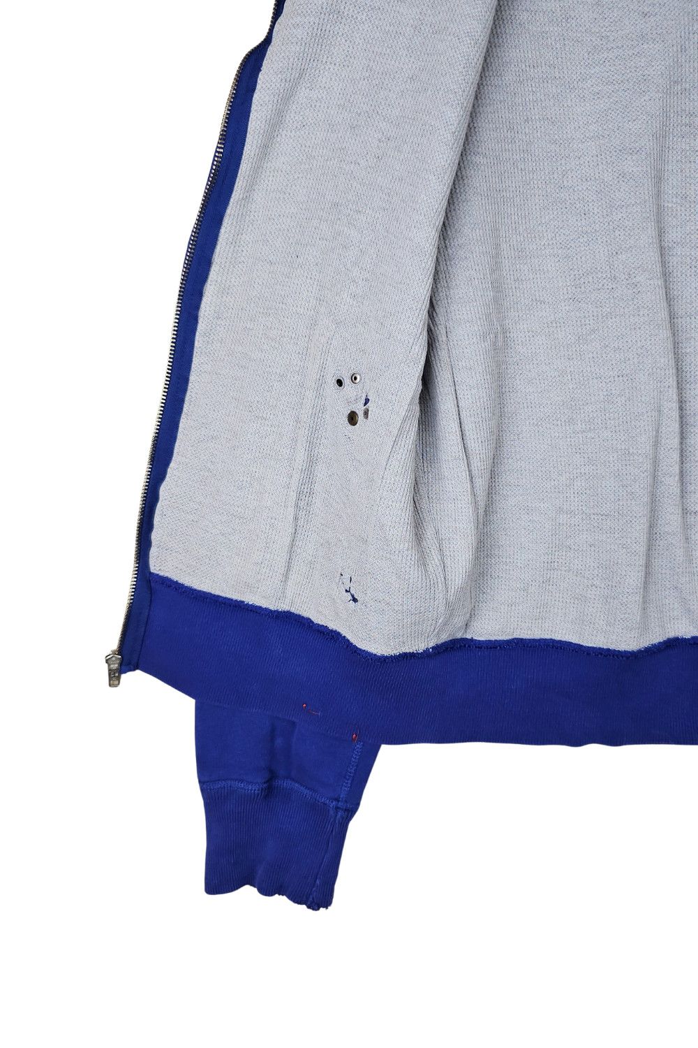 Polo Ralph Lauren 2006 PRL“Big Pony” Thermal-Lined Zip Hoodie - Royal Blue - S Size US S / EU 44-46 / 1 - 12 Thumbnail