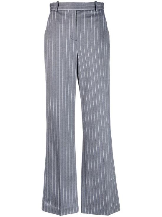 Circolo 1901 CIRCOLO 1901 Women Straight Pants FD2767 001T Blue Size 32" / US 10 / IT 46 - 1 Thumbnail