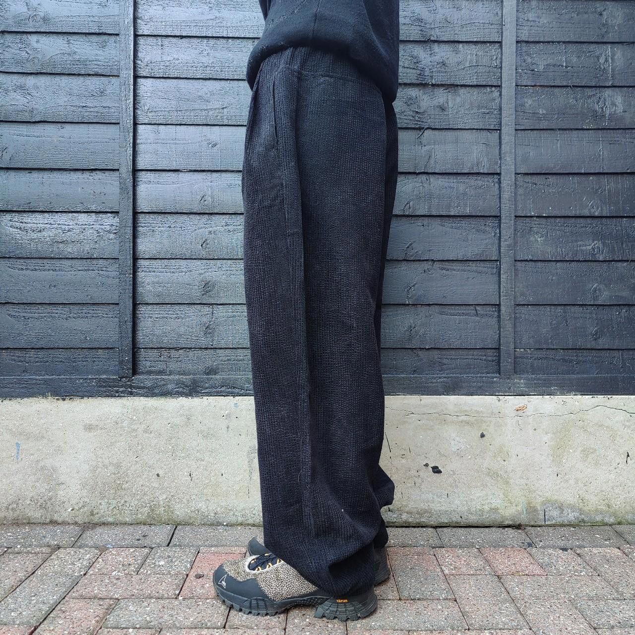 Other Japanese Black Corduroy Balloon Pants Size US 32 / EU 48 - 3 Thumbnail