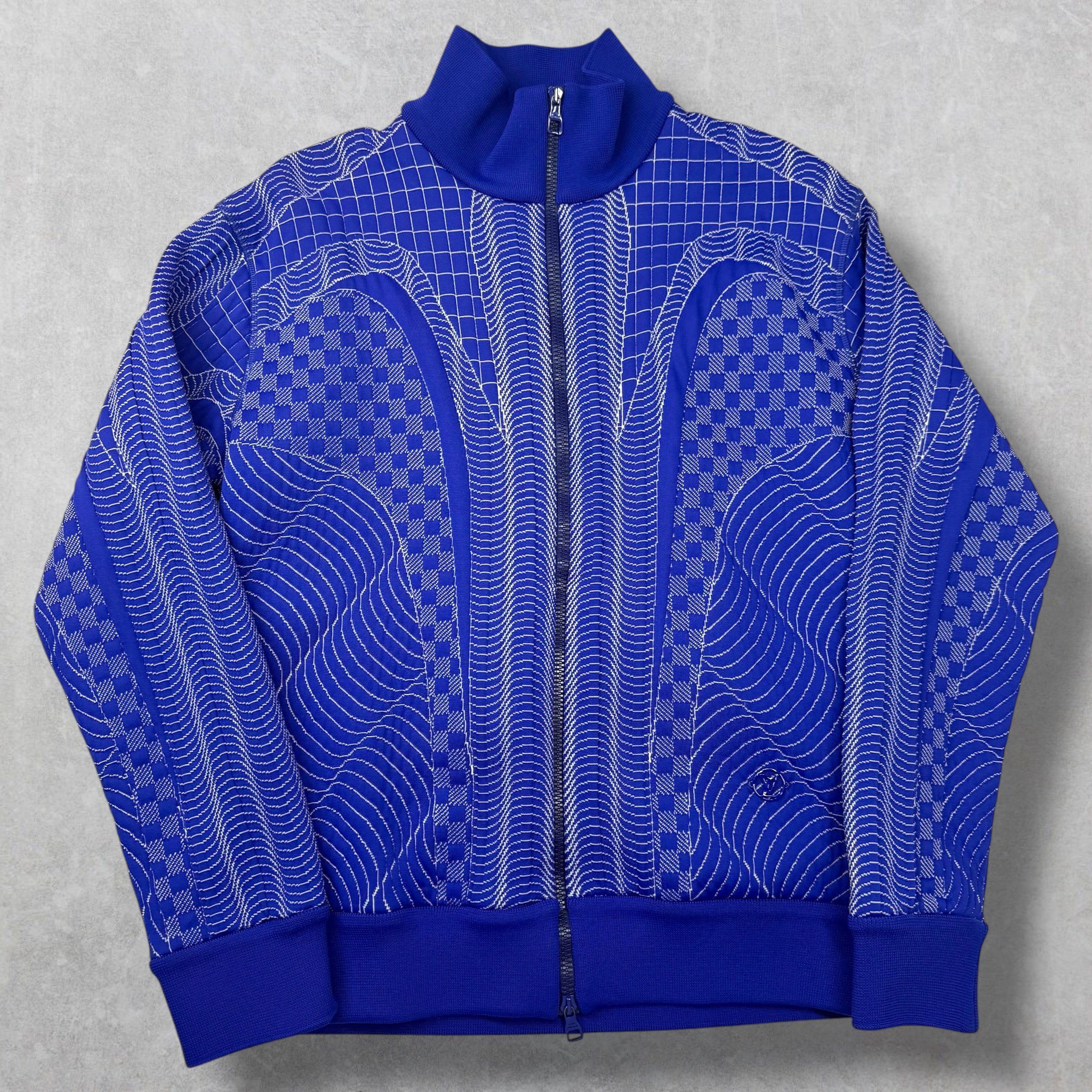 Louis Vuitton Louis Vuitton Blue Damier Technical Blouson L Size US L / EU 52-54 / 3 - 1 Thumbnail