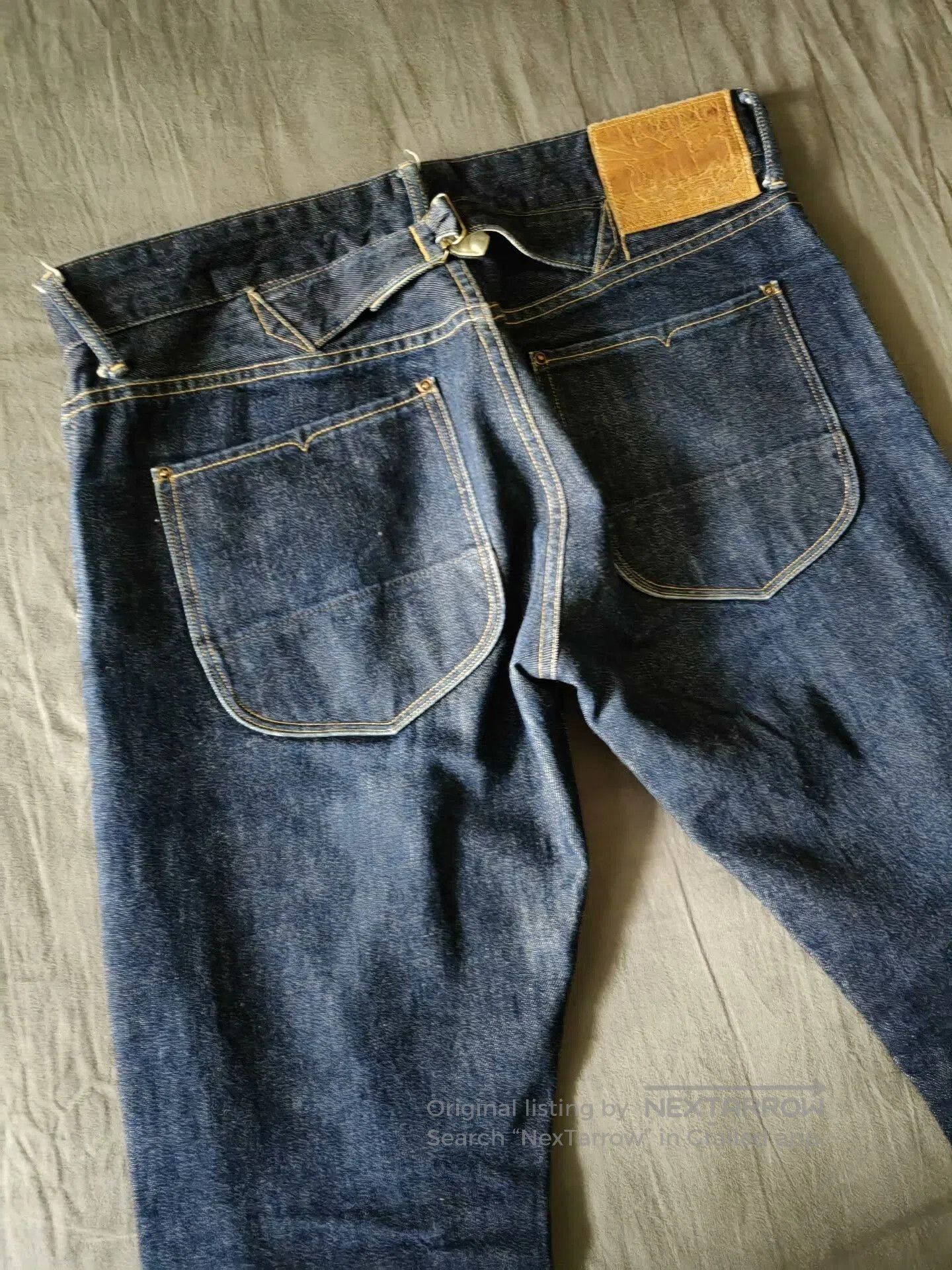 Rising Sun & Co. Rising Sun&Co 15oz Organic Selvedge Raw Jeans. Size US 32 / EU 48 - 6 Thumbnail