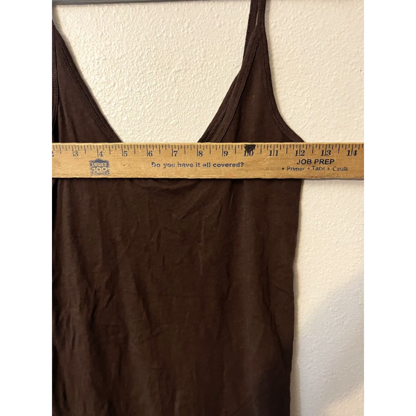Vintage J Crew Women's Spigetti Tank Top Basic Cotton Brown Size Small Size S / US 4 / IT 40 - 5 Thumbnail