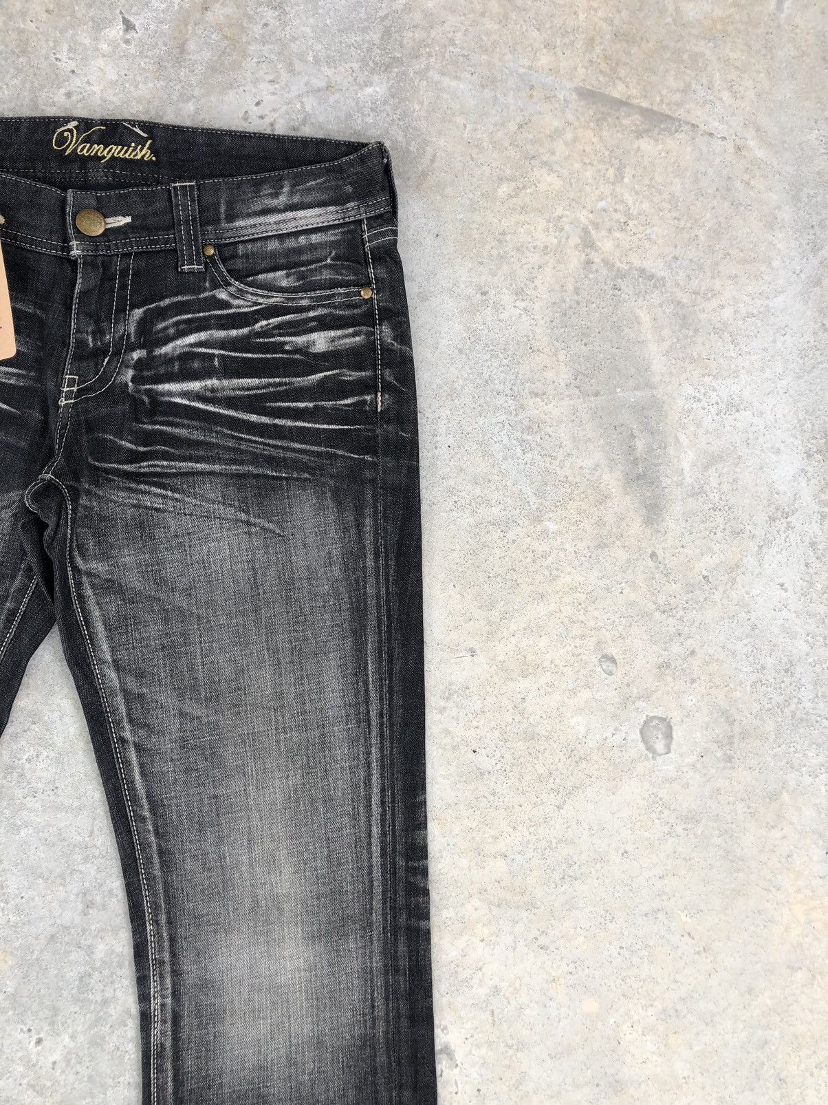 Vanquish Japanese Vanquish Distressed Jeans Skinny Jeans Size US 33 - 5 Thumbnail