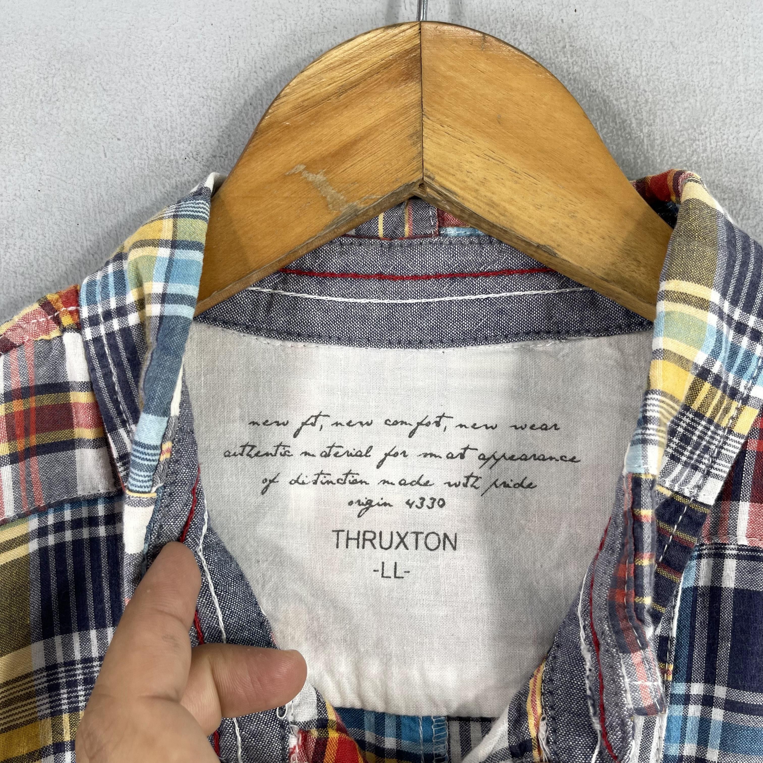Flannel × Japanese Brand Vintage Patchwork Multi Checkered Tartan Rebuild Flannel Size US M / EU 48-50 / 2 - 5 Thumbnail