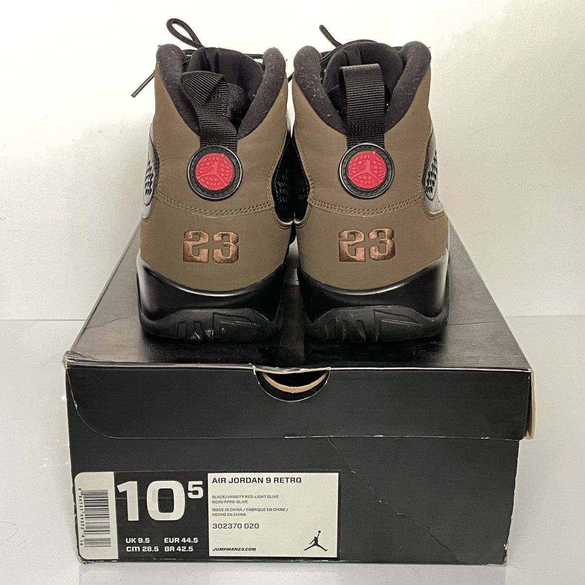 Jordan Brand jordan 9 olive Size US 10.5 / EU 43-44 - 5 Thumbnail