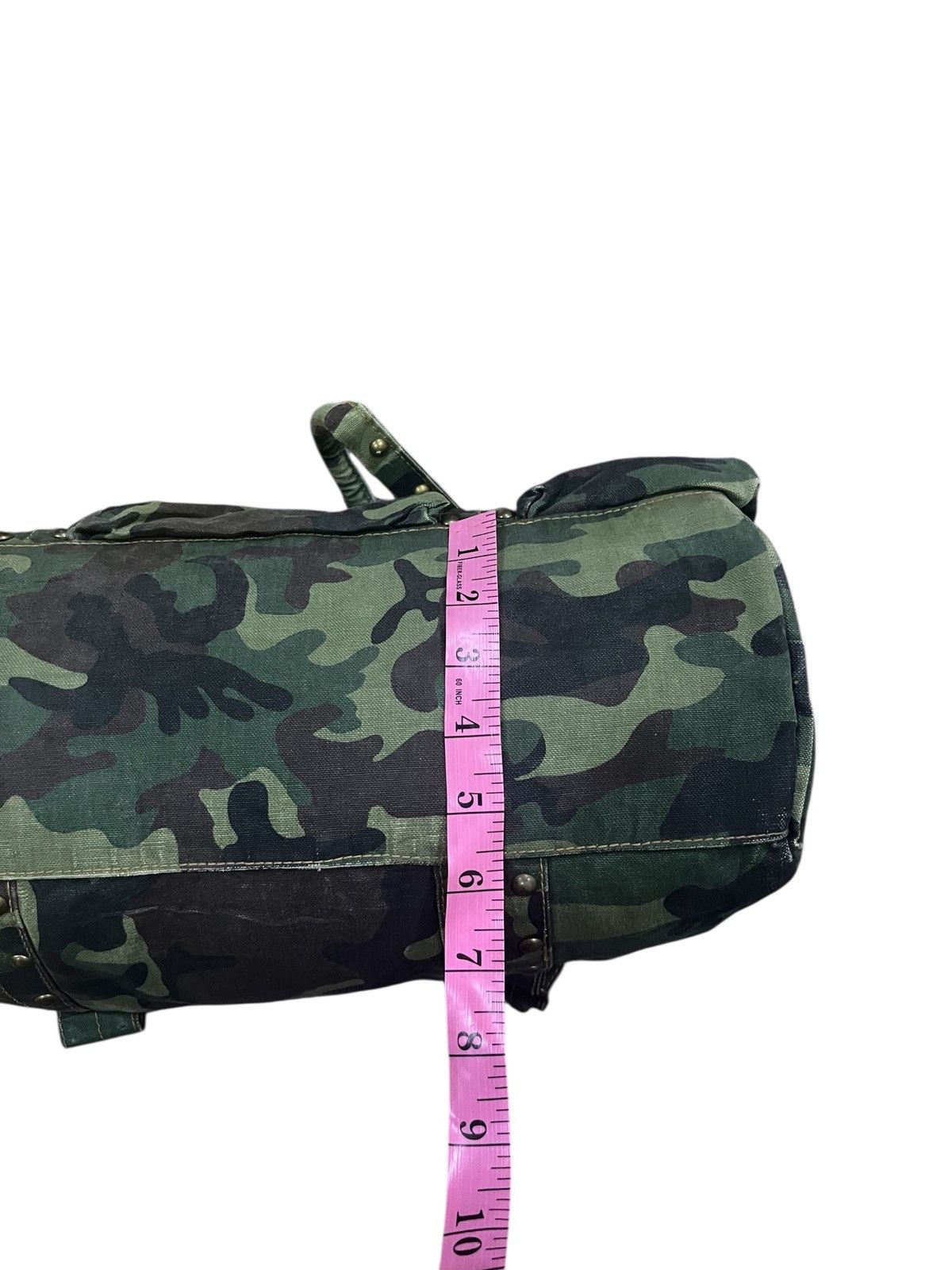 Japanese Brand vintage handle bag camo flag Size ONE SIZE - 17 Thumbnail
