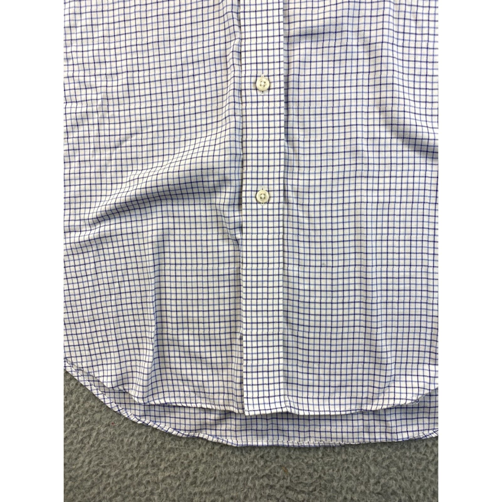 Ralph Lauren Ralph Lauren Classic Fit Check Button-Up Shirt 16.5 Blue/White Men's Regular Size US L / EU 52-54 / 3 - 2 Thumbnail