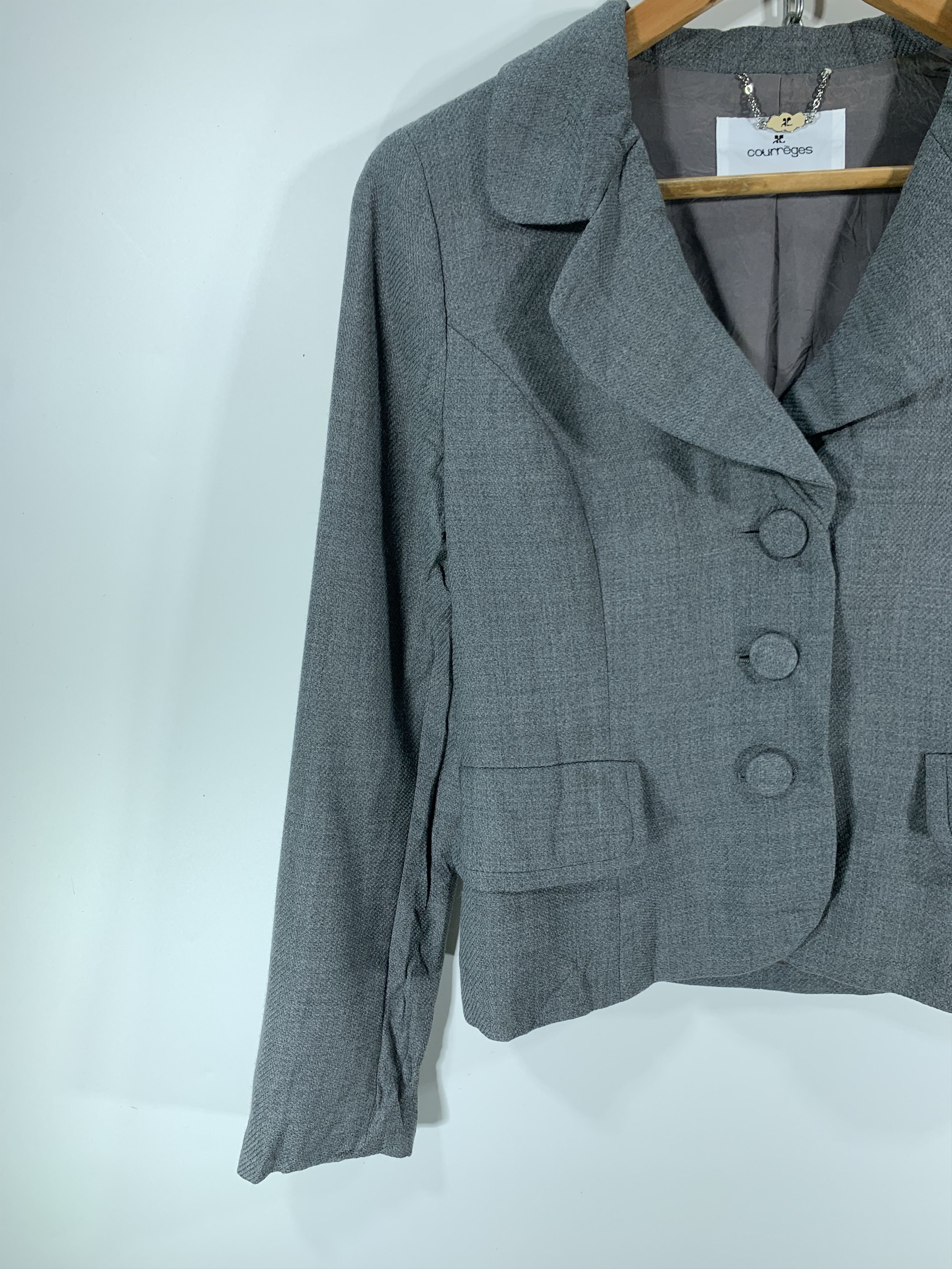 Courreges × Designer ⚡️Courreges Jacket Size S / US 4 / IT 40 - 3 Thumbnail