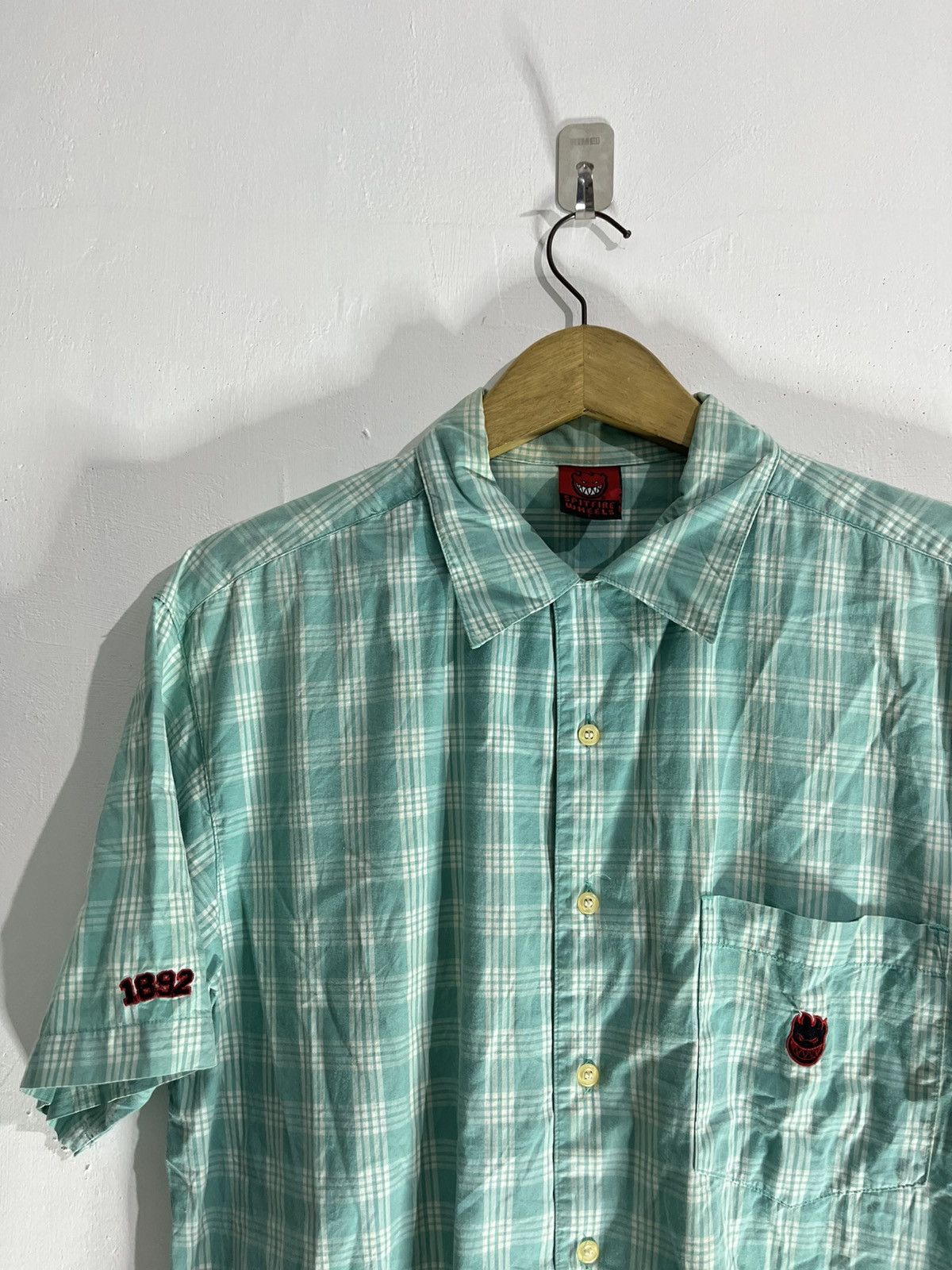 Spitfire 2000s spitfire skateboard shirt Size US L / EU 52-54 / 3 - 3 Thumbnail