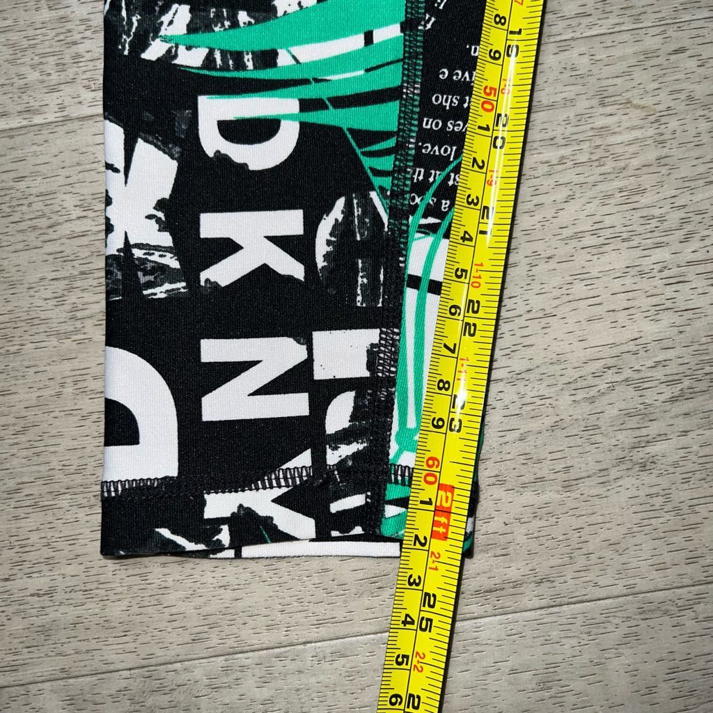 DKNY DKNY Sport, Evy Leggings Troptext Printed High-Waist 7/8 Leggings, Women’s XS Size 25" / US 0 / IT 36 - 7 Thumbnail