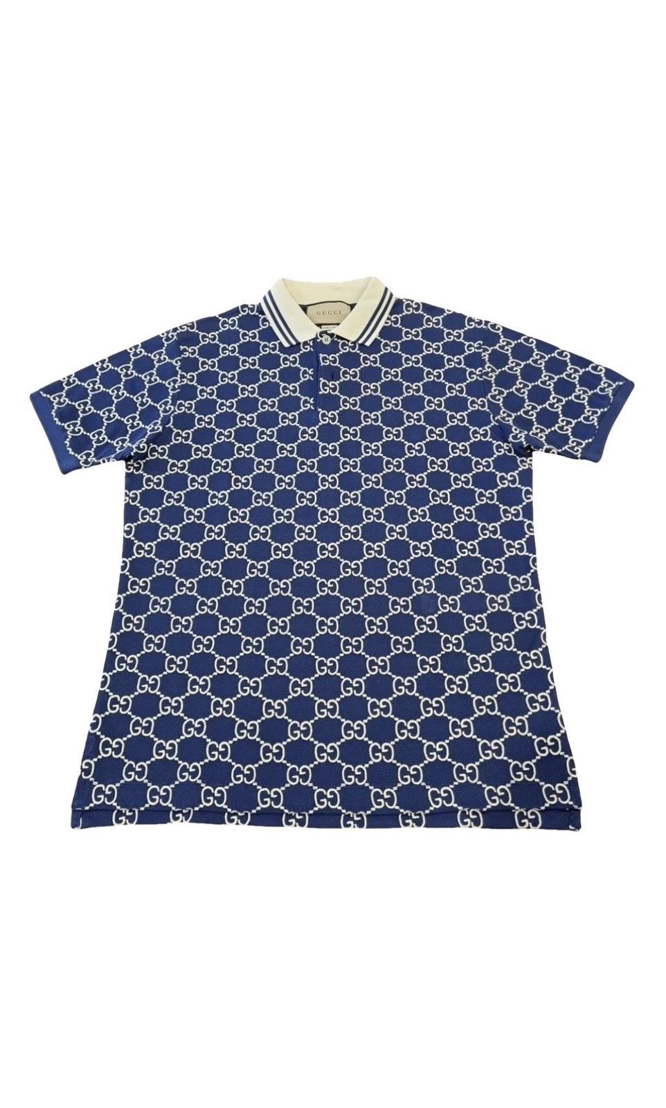 Gucci GG Stretch Cotton Gucci Polo Shirt Size US S / EU 44-46 / 1 - 1 Thumbnail