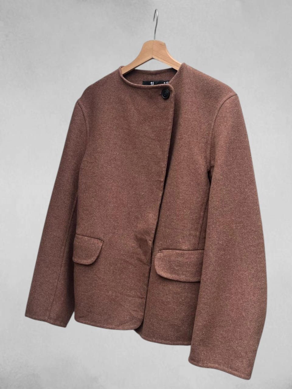 Jil Sander × Uniqlo +J Double Face Collarless Jacket Size M / US 6-8 / IT 42-44 - 6 Thumbnail