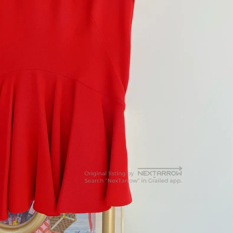 Alexander McQueen Alexander Mcqueen Red sleeveless top Size XS / US 0-2 / IT 36-38 - 4 Thumbnail