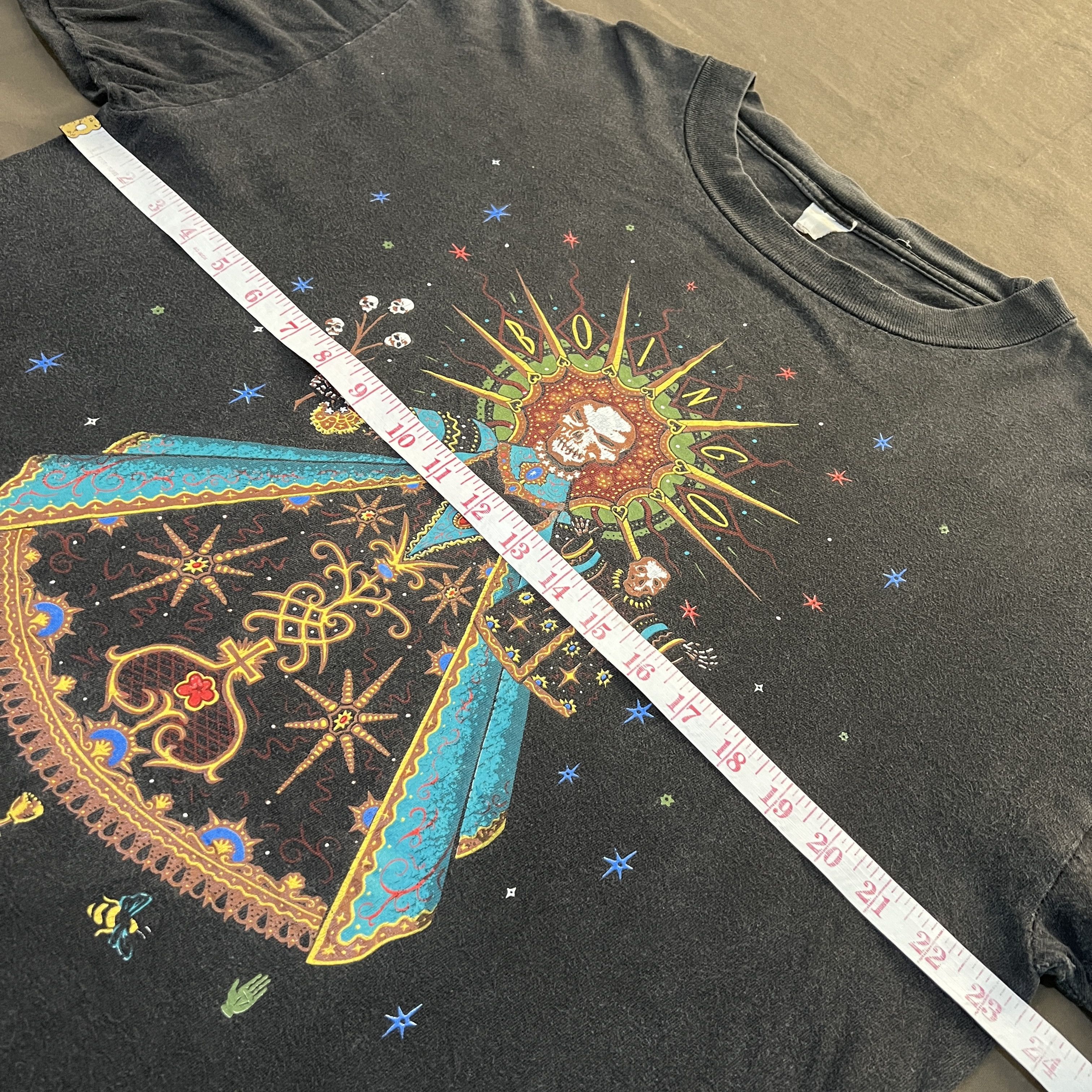 Band Tees × Seditionaries × Vintage Vintage 1990 Oingo Boingo Dia De Los Muertos Tee Faded XL Size US XL / EU 56 / 4 - 9 Thumbnail