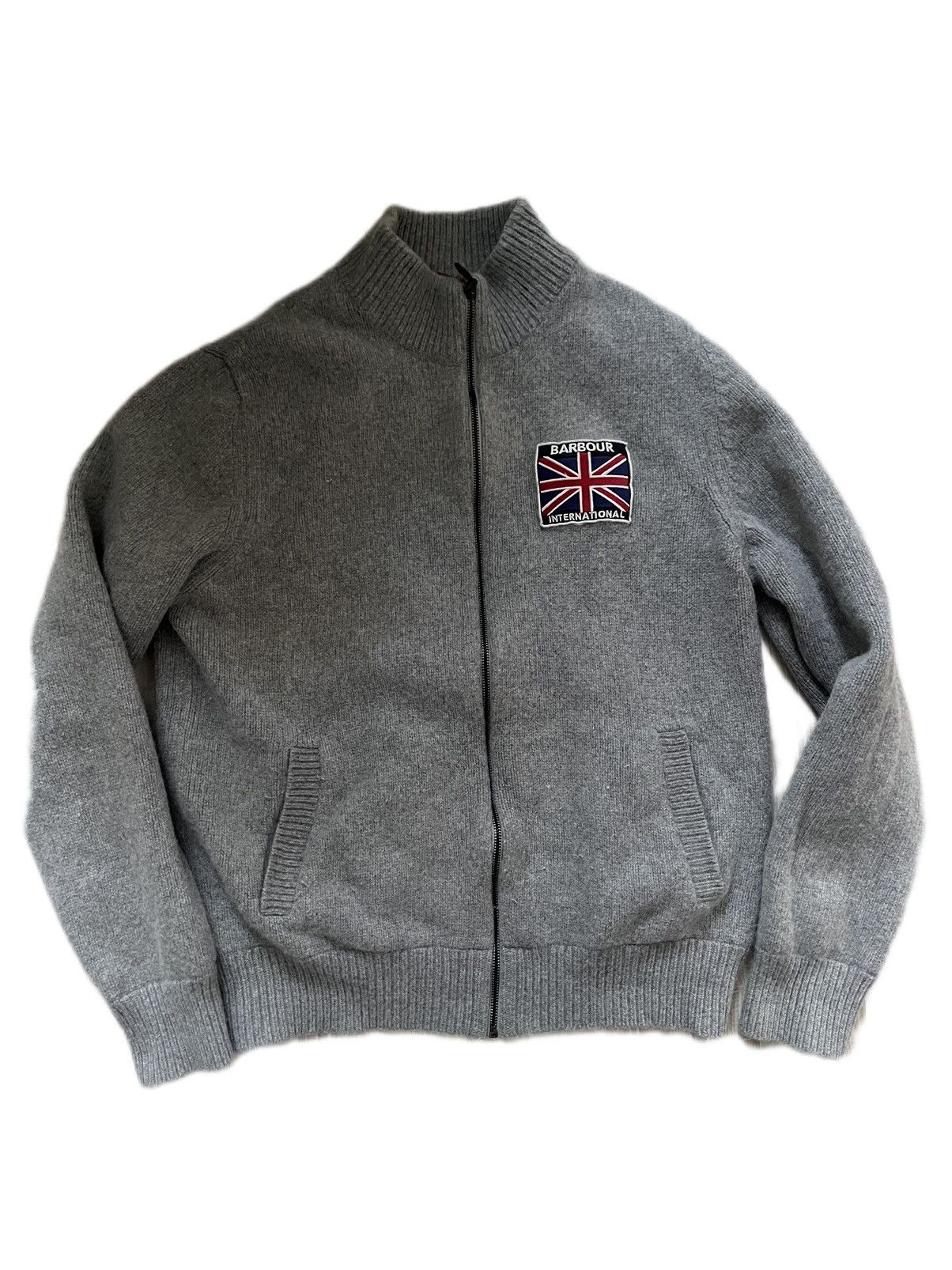 Barbour sweater flag vintage