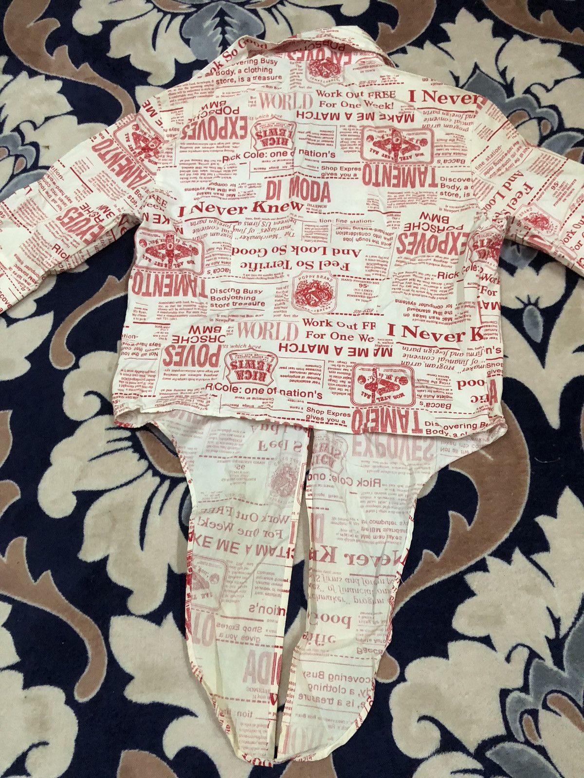 Designer Crop top Cinema Club Design Paper Size XS / US 0-2 / IT 36-38 - 5 Thumbnail